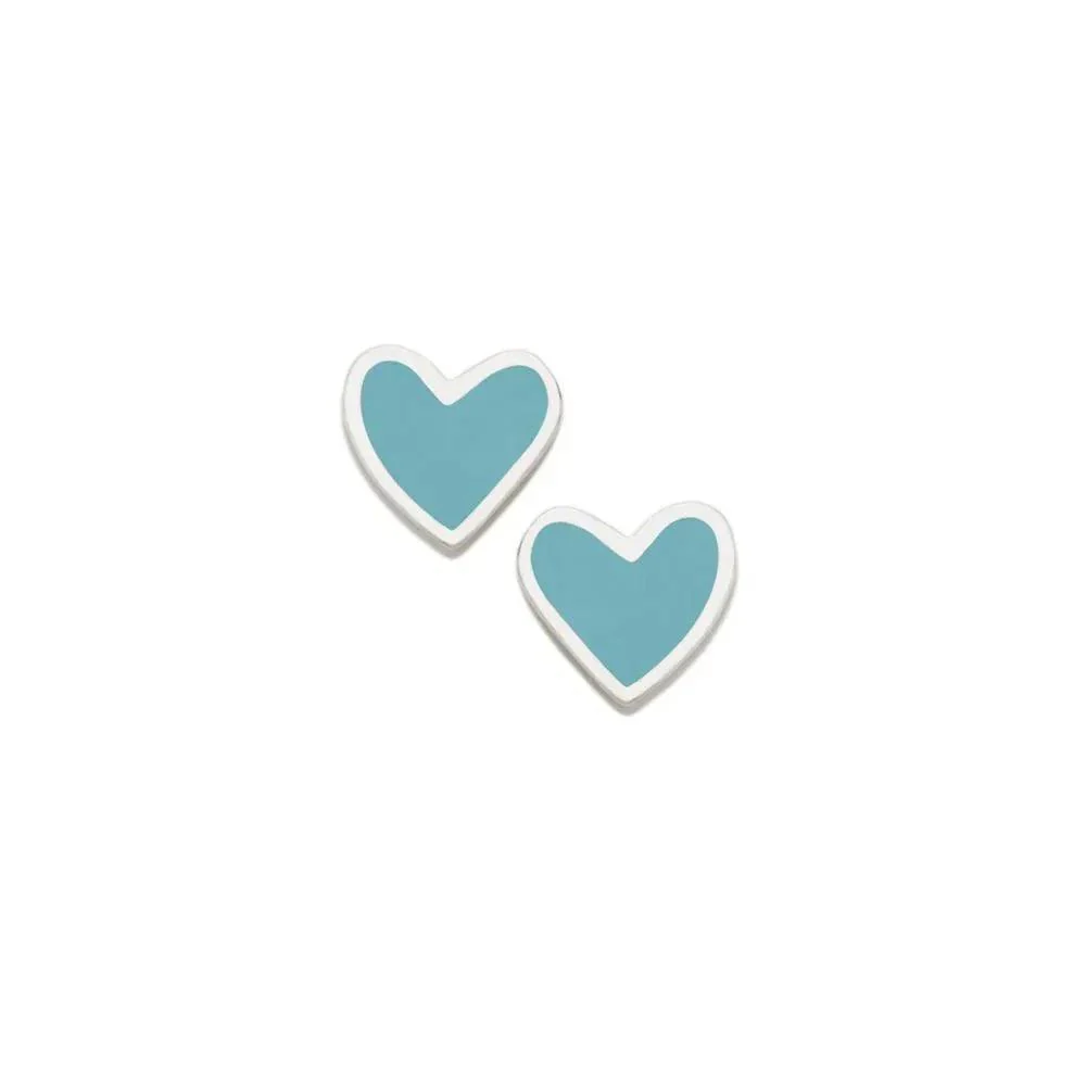PENDIENTES VERDE CORAZON