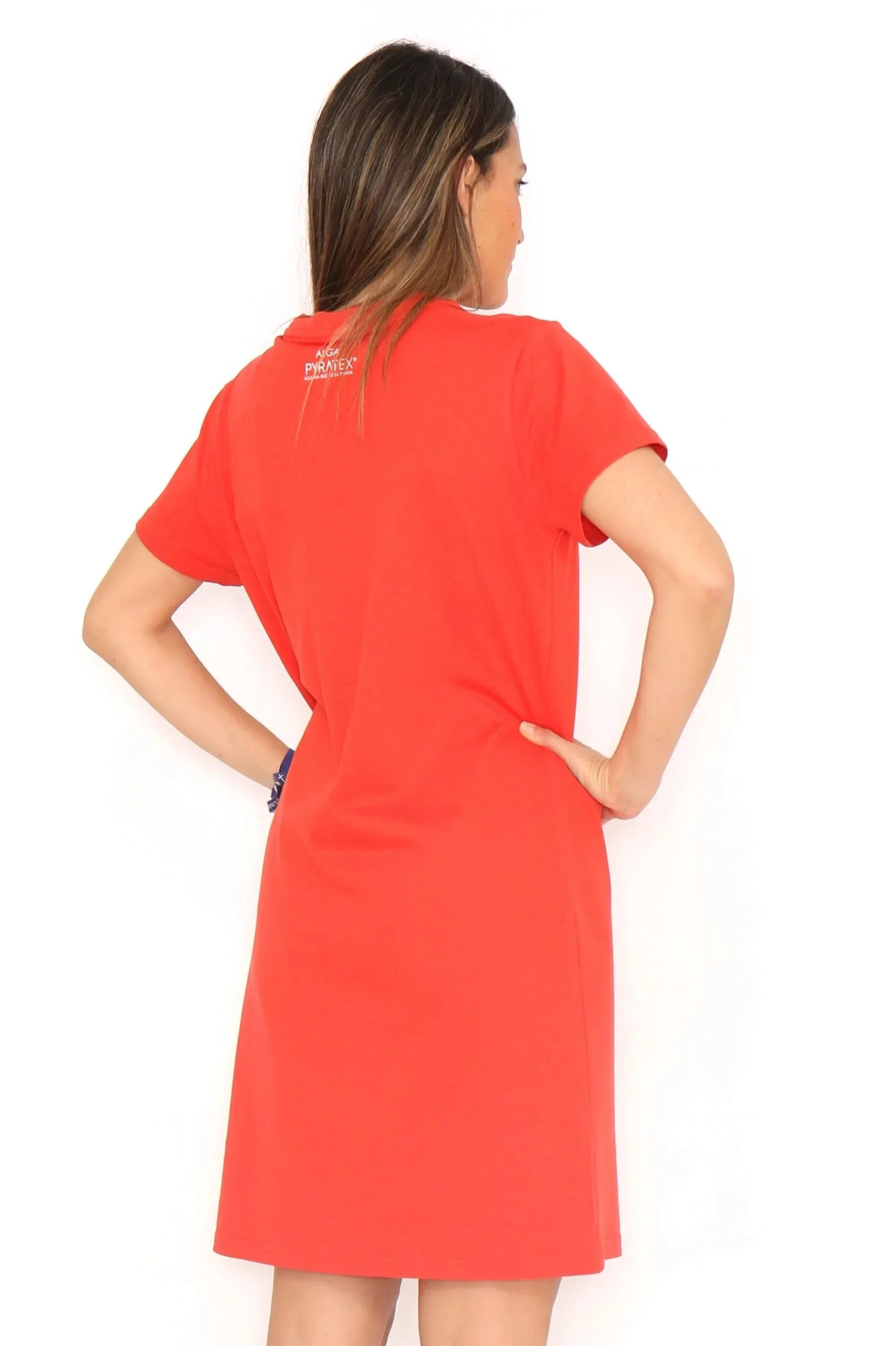 VESTIDO ROJO 2 CUADROS - Image 6