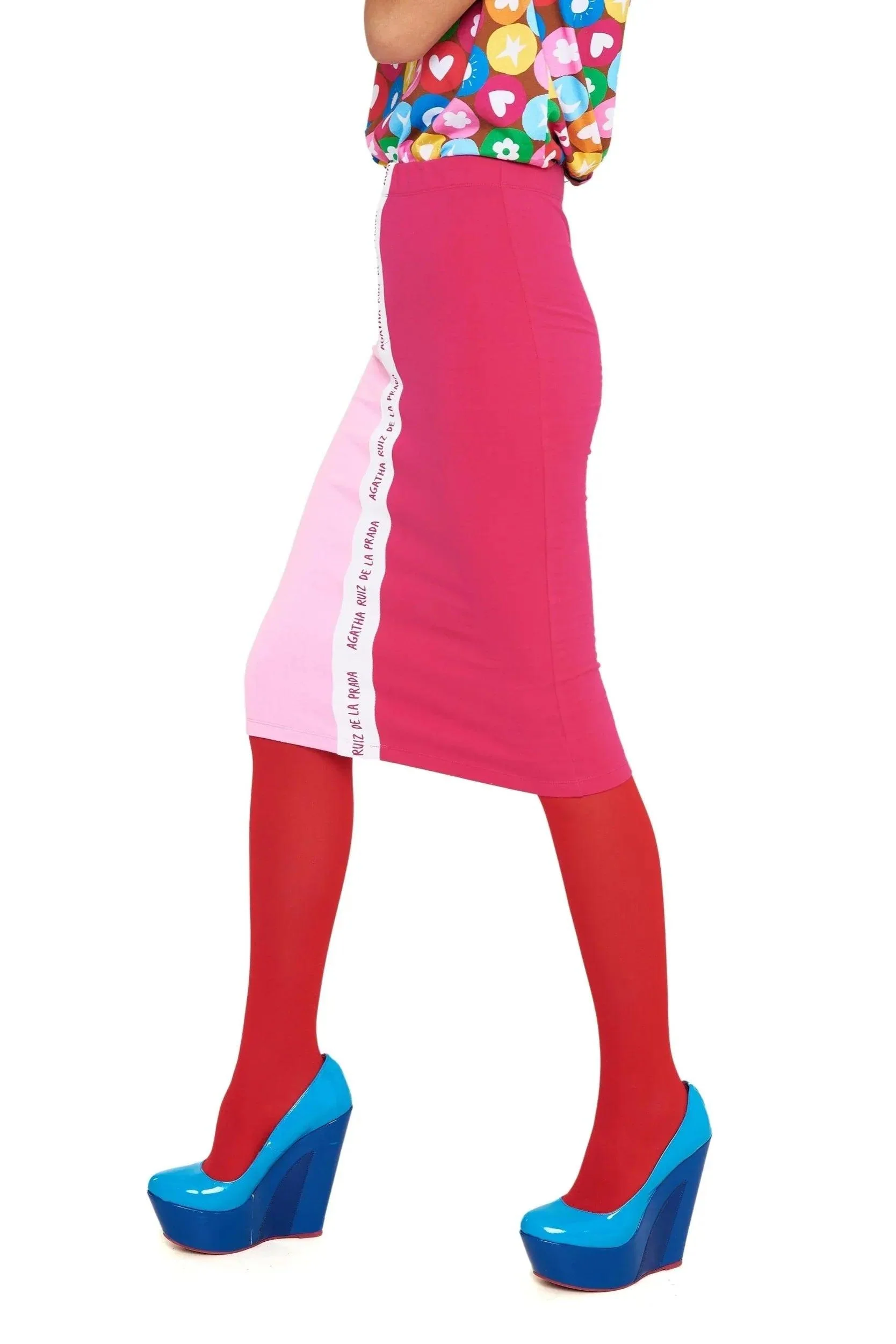 FALDA BICOLOR ROSA/FUCSIA - Image 3