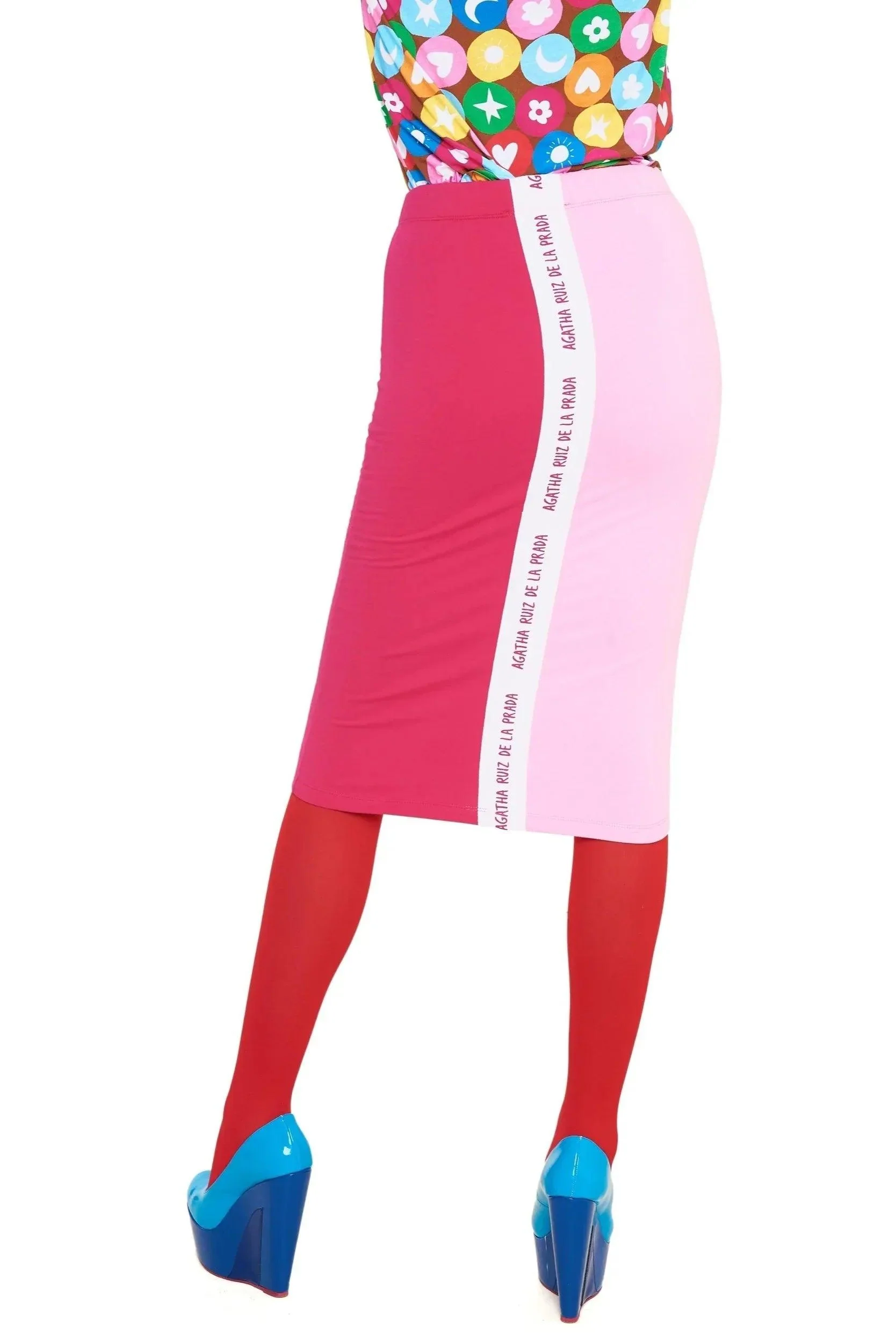 FALDA BICOLOR ROSA/FUCSIA - Image 4