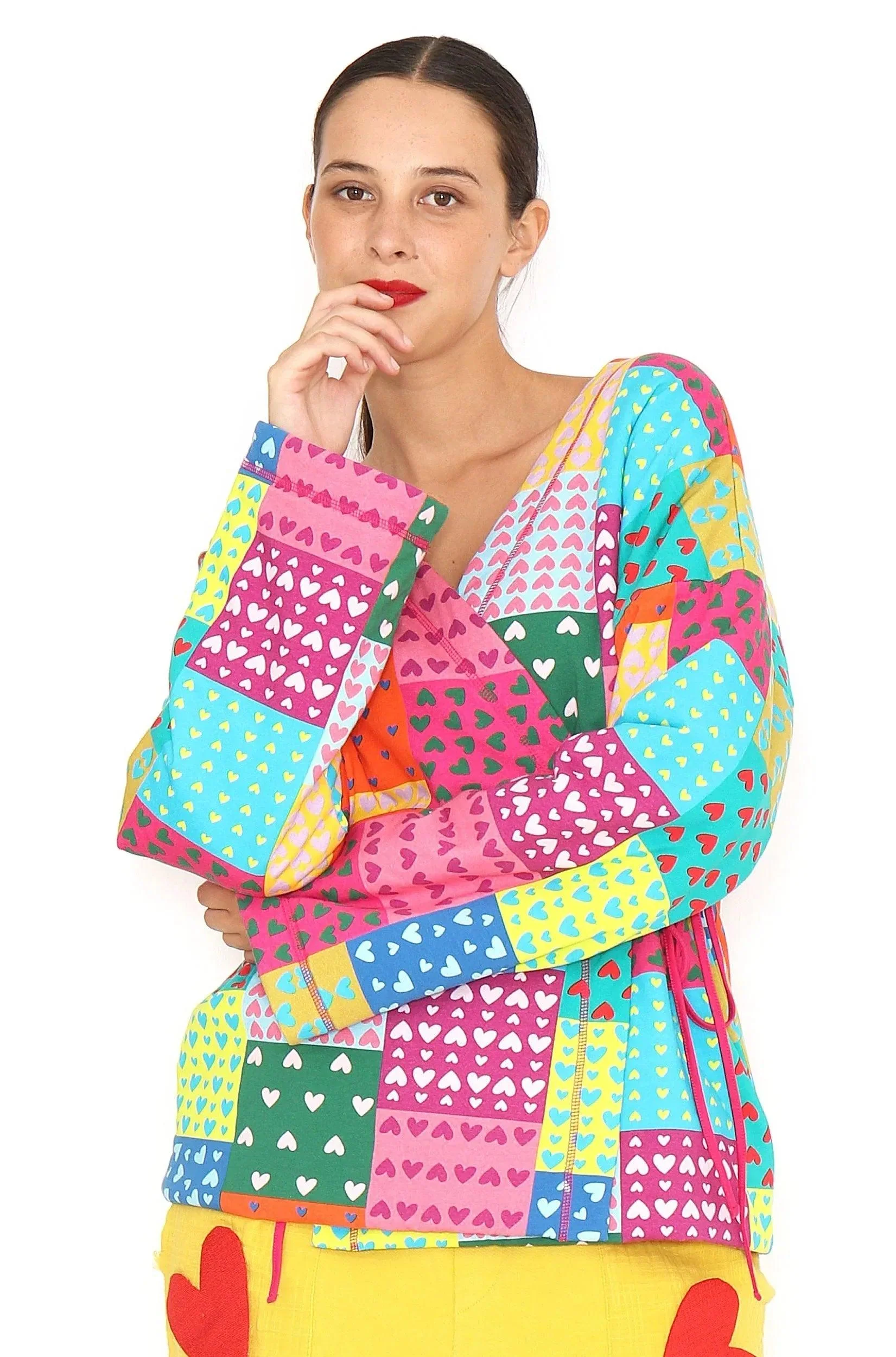 KIMONO PATCHWORK MULTICOLOR - Image 4