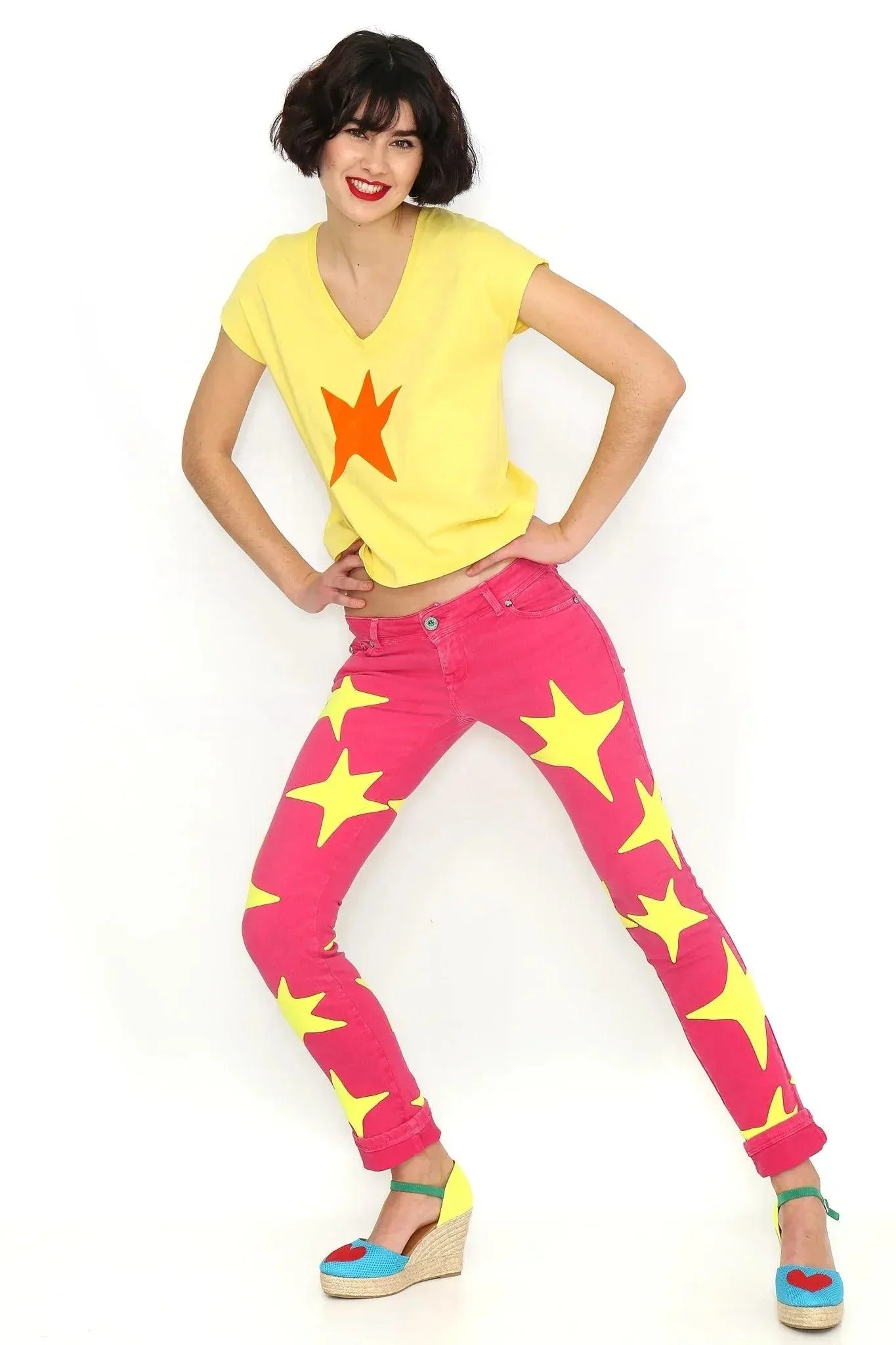 CAMISETA ESTRELLA NARANJA - Image 3