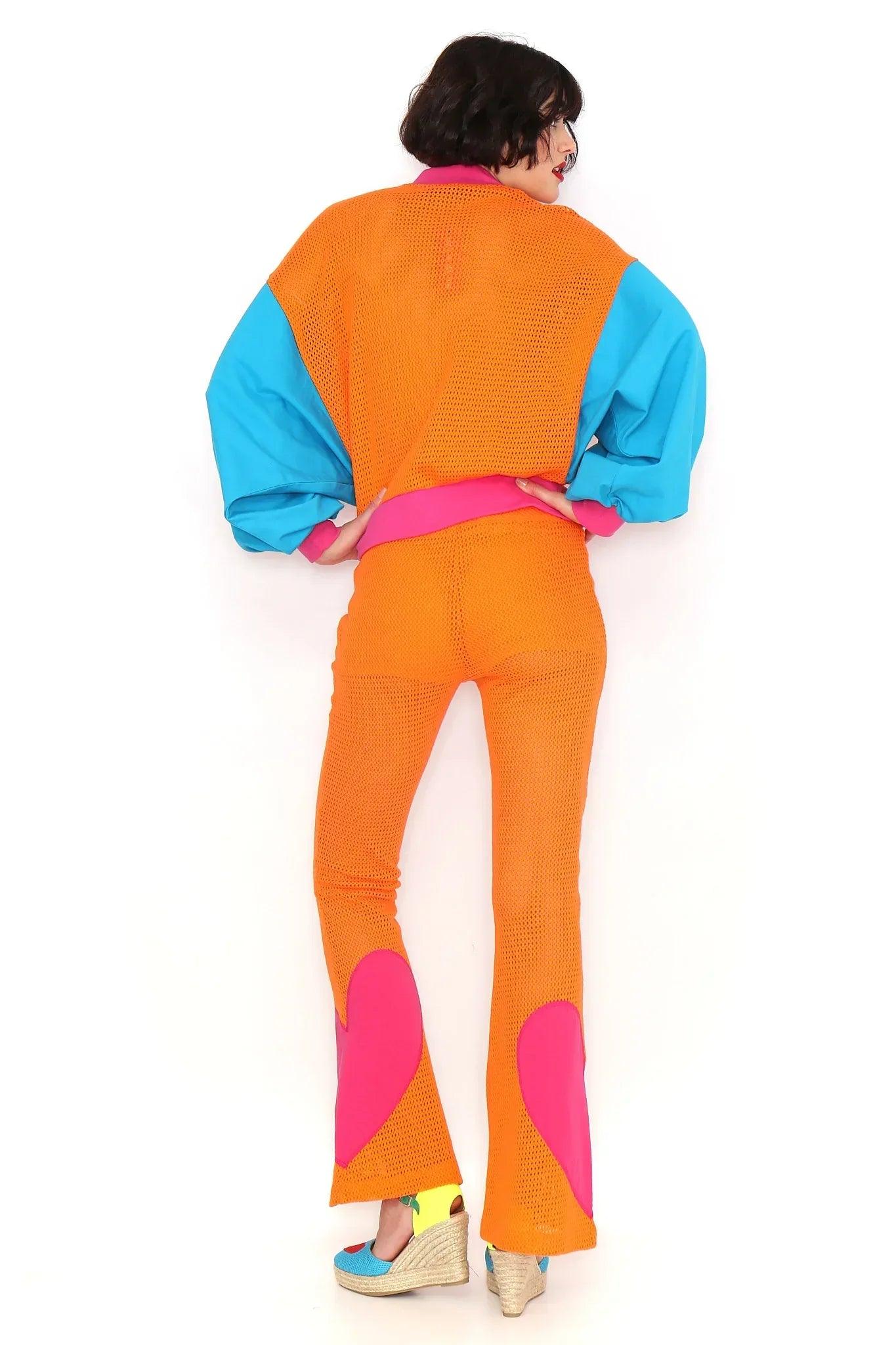 PANTALON NARANJA CALADO - Image 5