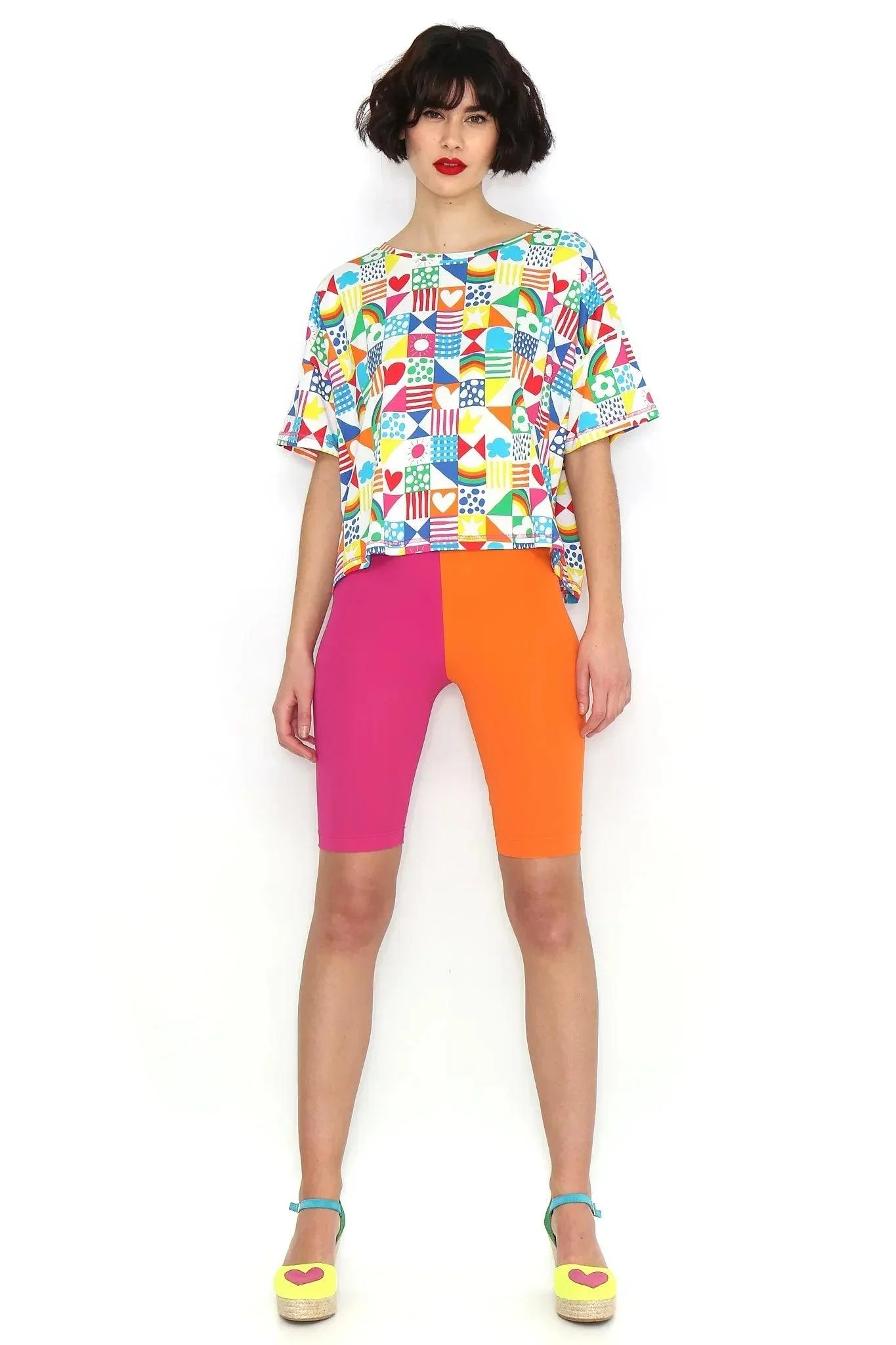 CAMISETA MULTICOLOR PATCH