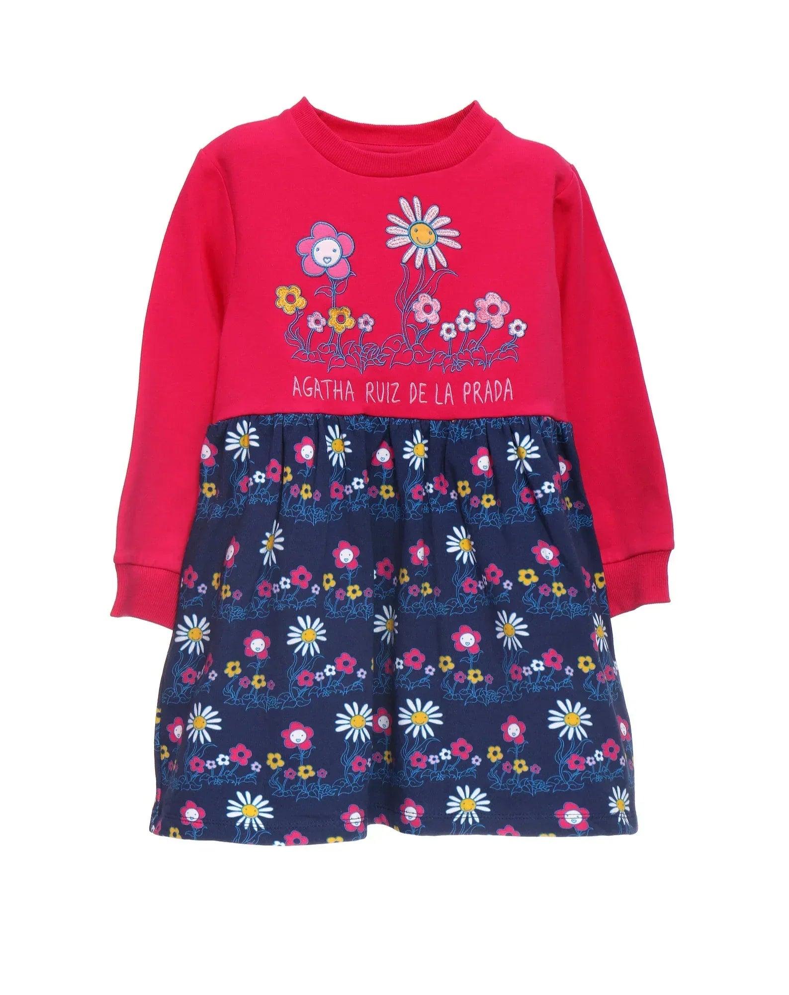 VESTIDO AZUL MOONFLOWERS