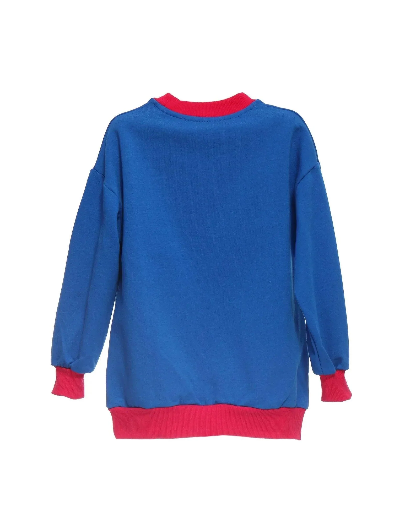 SUDADERA AZUL TRIANGULOS - Image 2