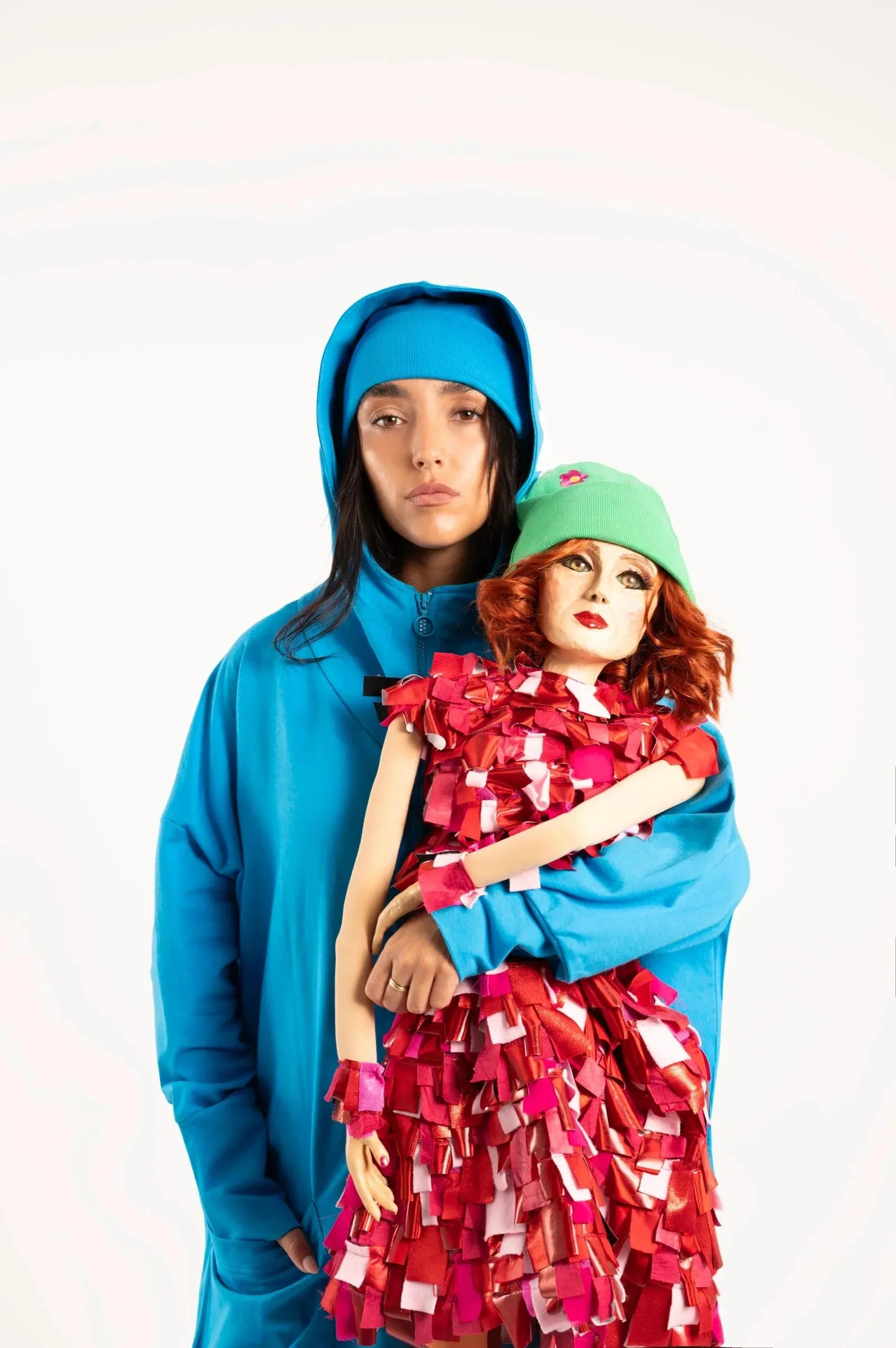 SUDADERA OVERSIZE AZUL NUBE - Image 6