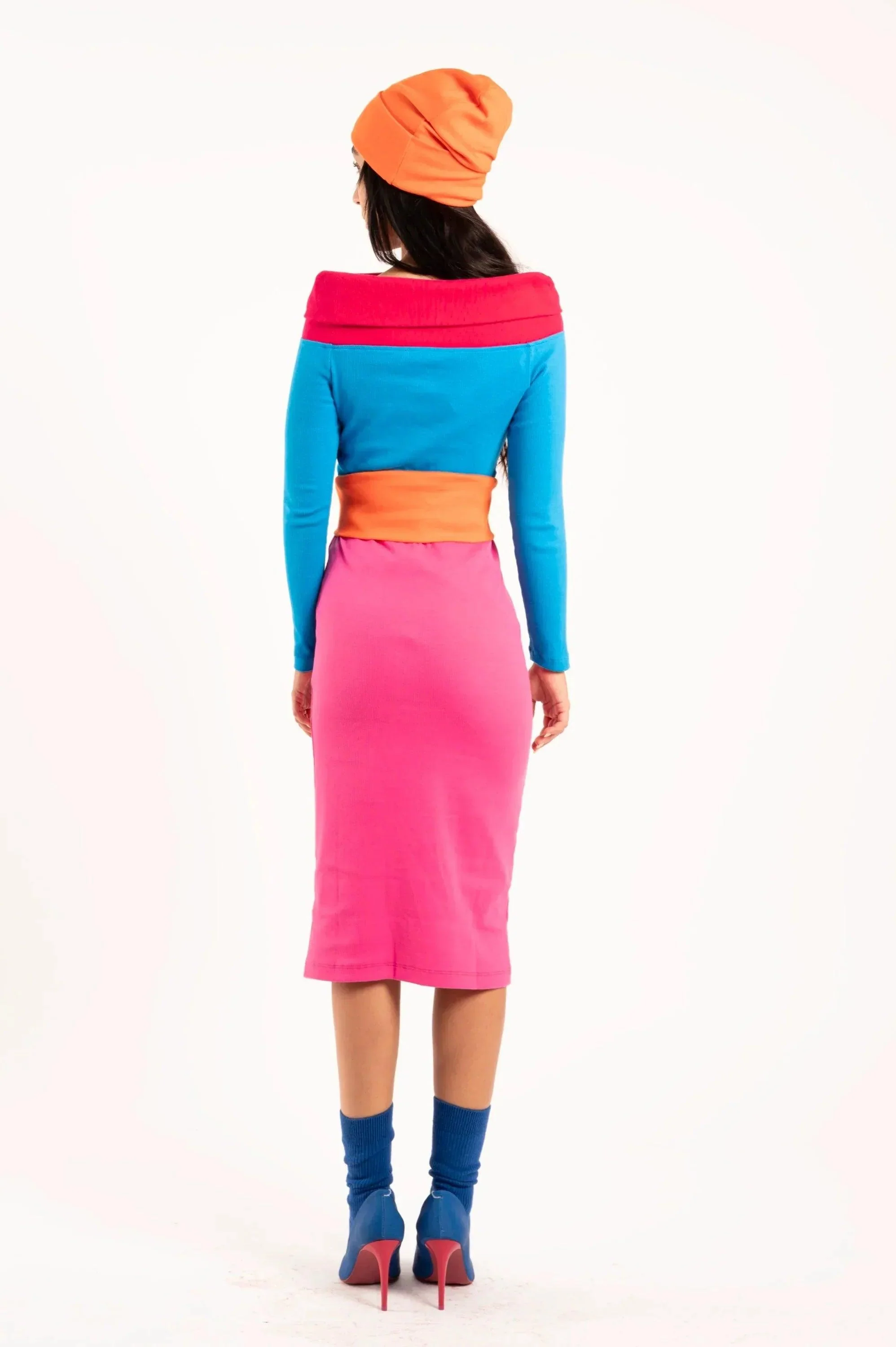 FALDA LAPIZ ROSA CANALE - Image 3