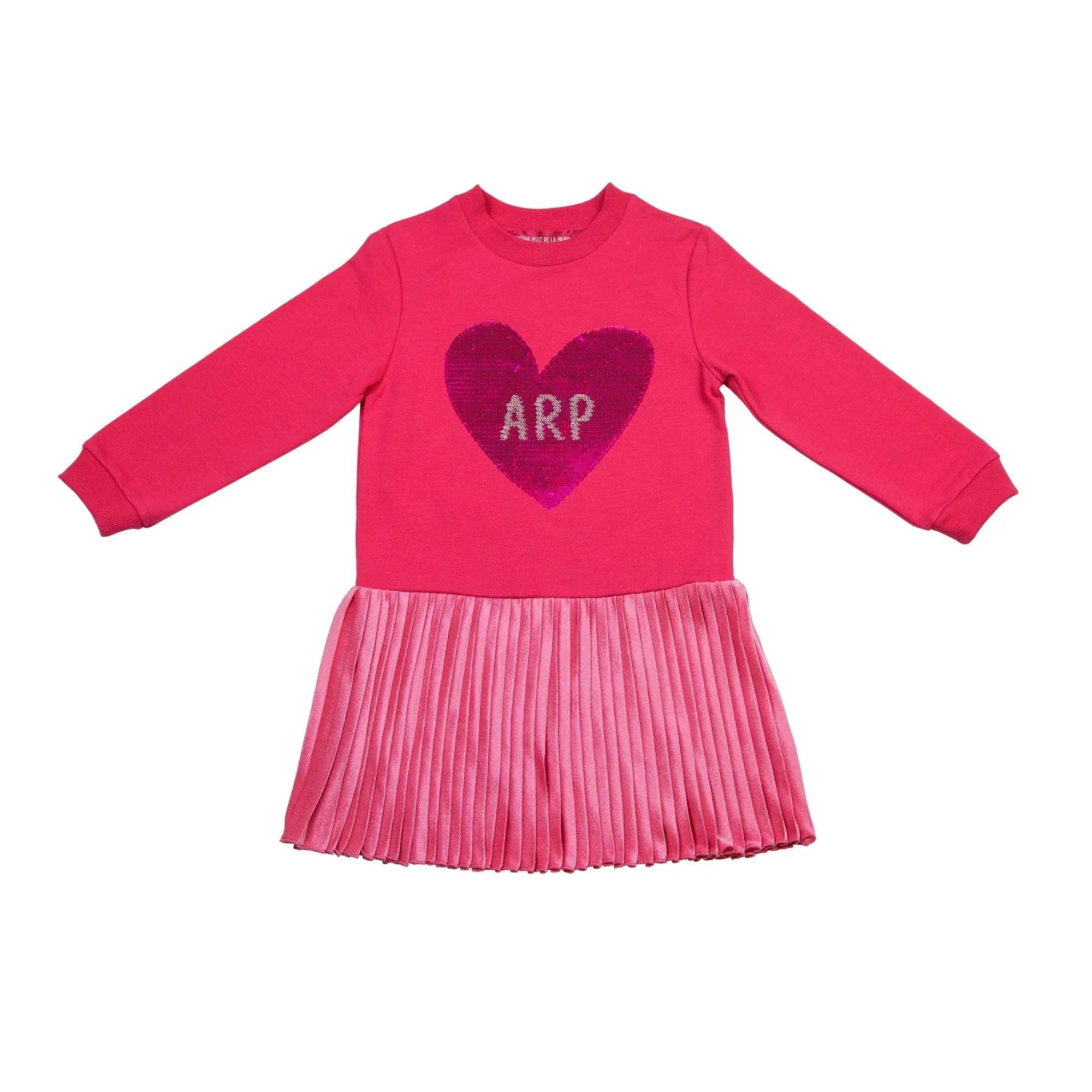 VESTIDO FUCSIA CORAZON - Image 2
