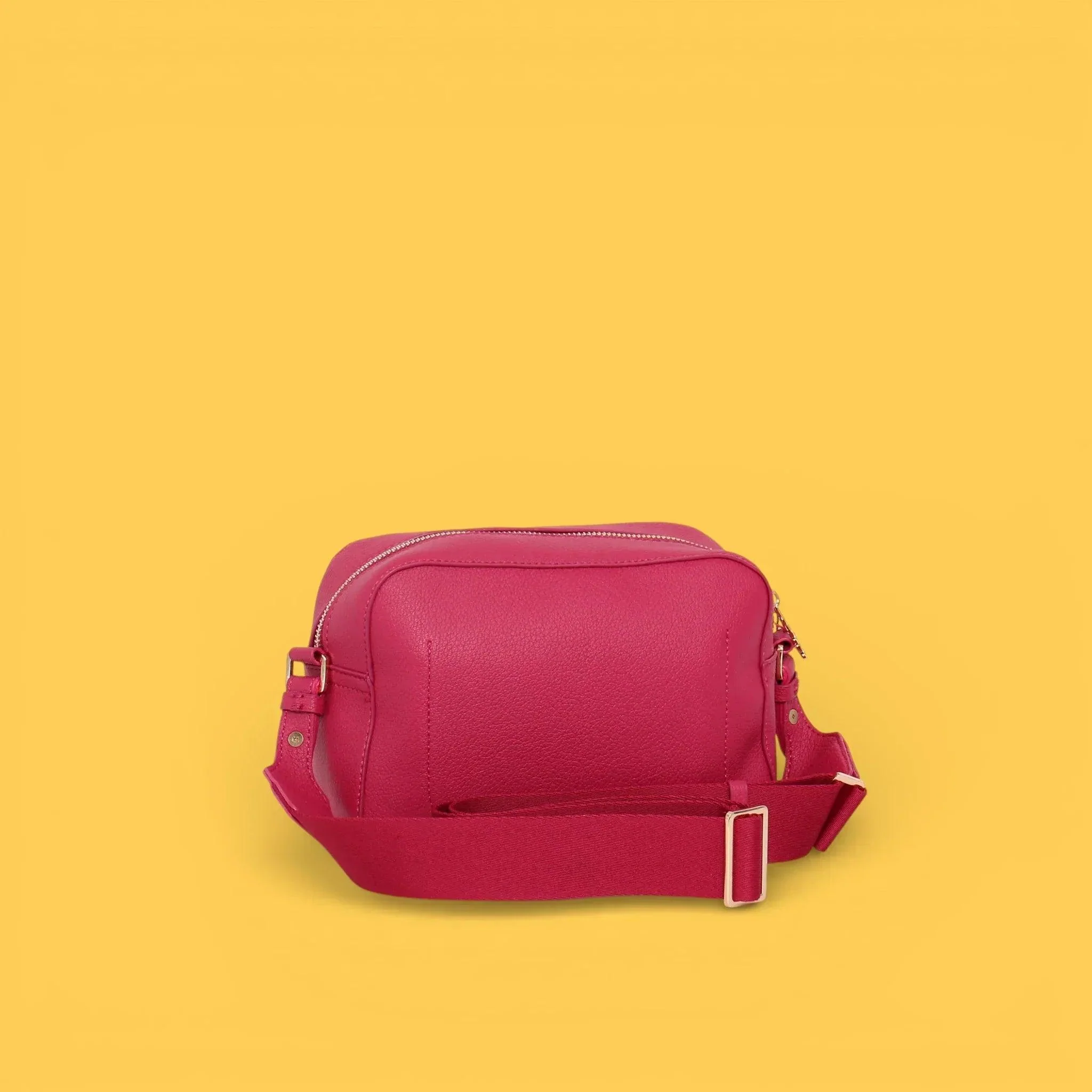 BANDOLERA CALADO FLOR FUCSIA - Image 3