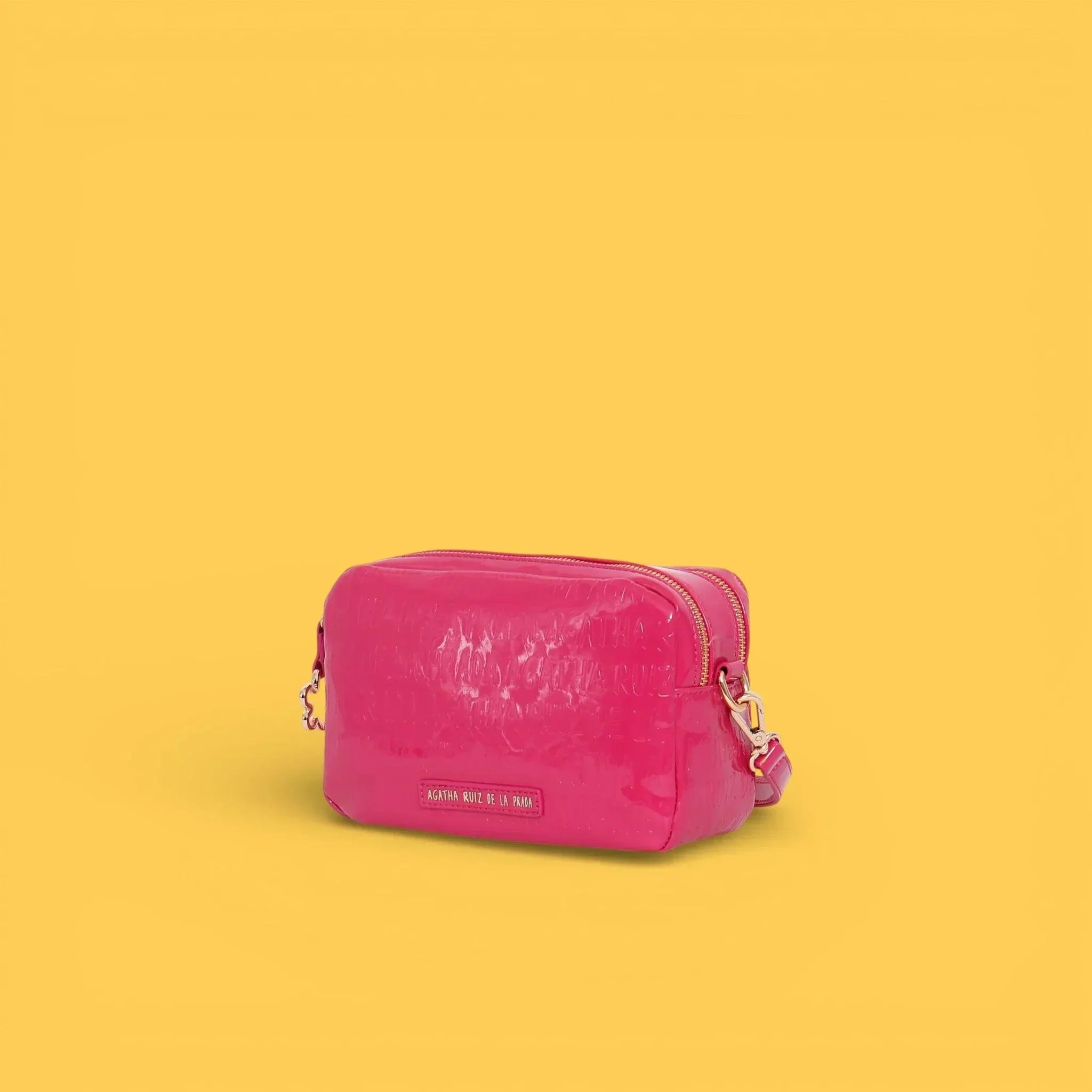 BANDOLERA CHAROL LOGO FUCSIA - Image 2