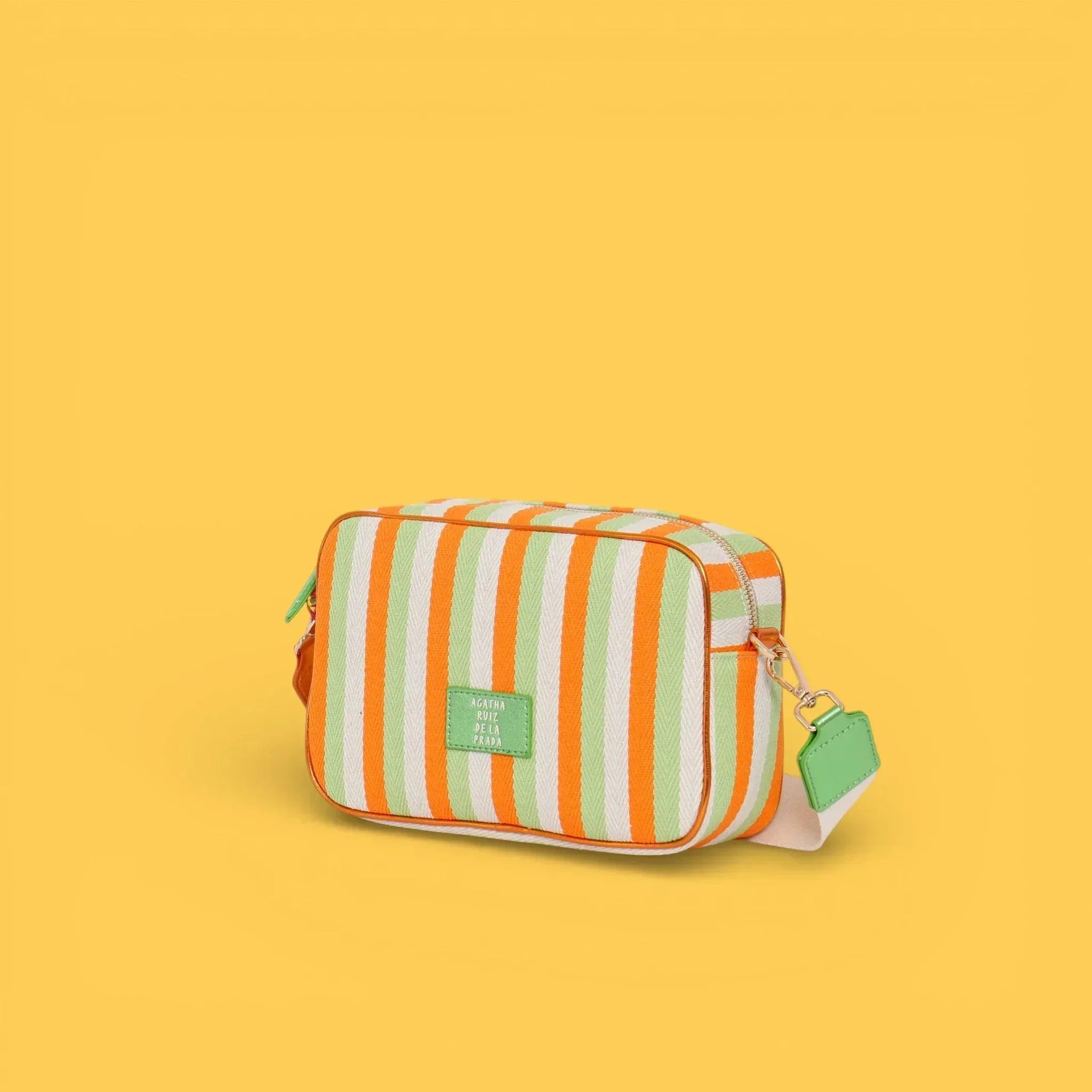 BANDOLERA LONA LINEAS NARANJA - Image 2