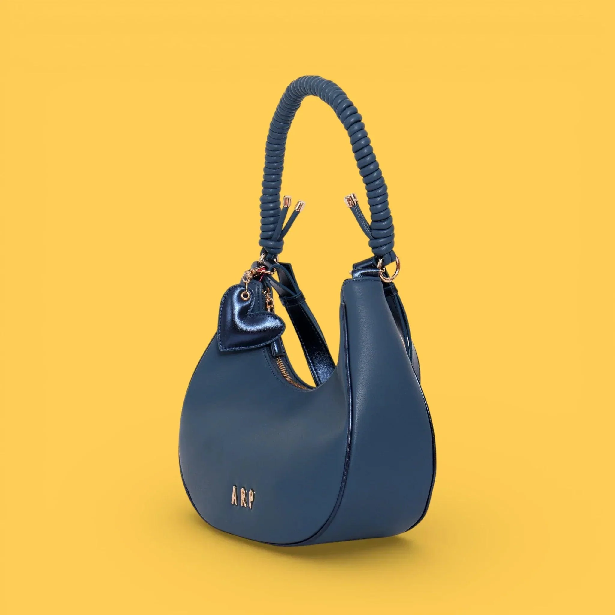 BOLSO GONDOLA CORDON LOVE AZUL - Image 2