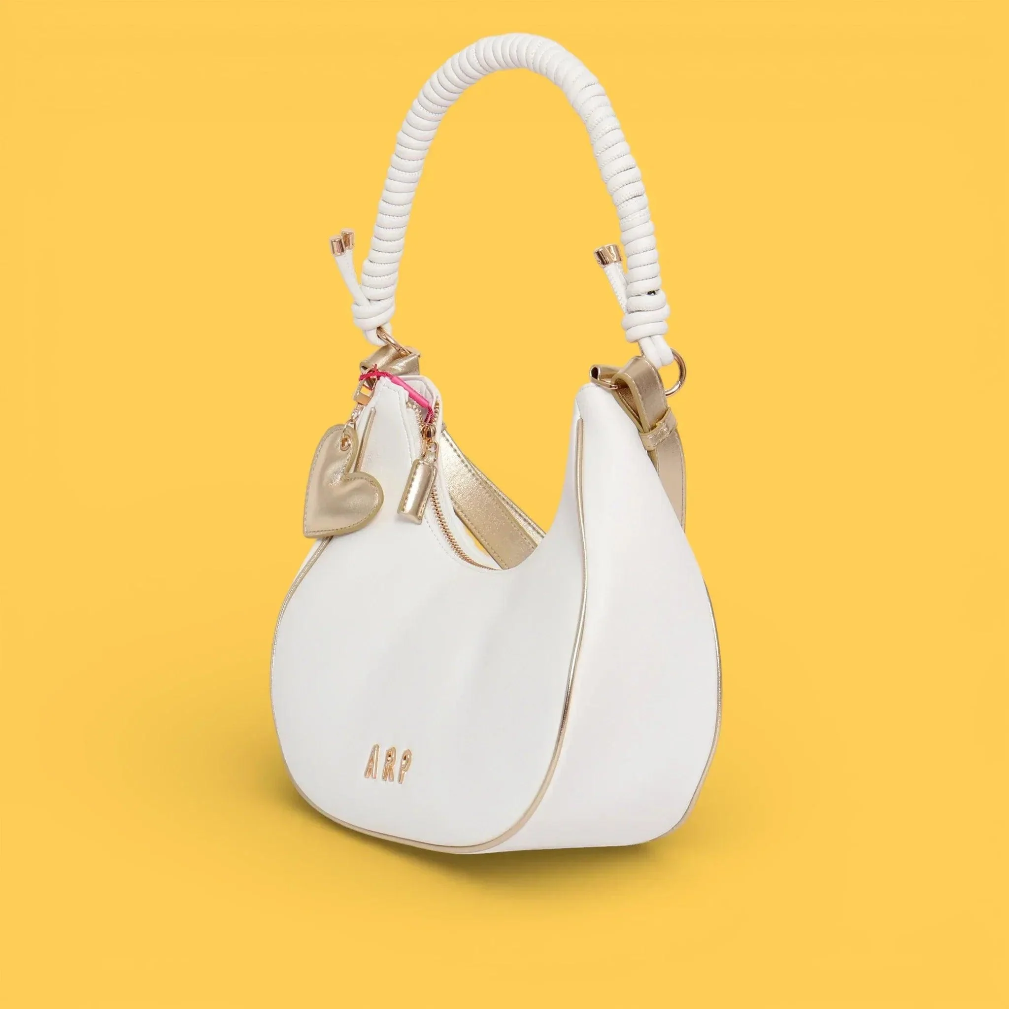 BOLSO GONDOLA CORDON LOVE BLANCO - Image 2