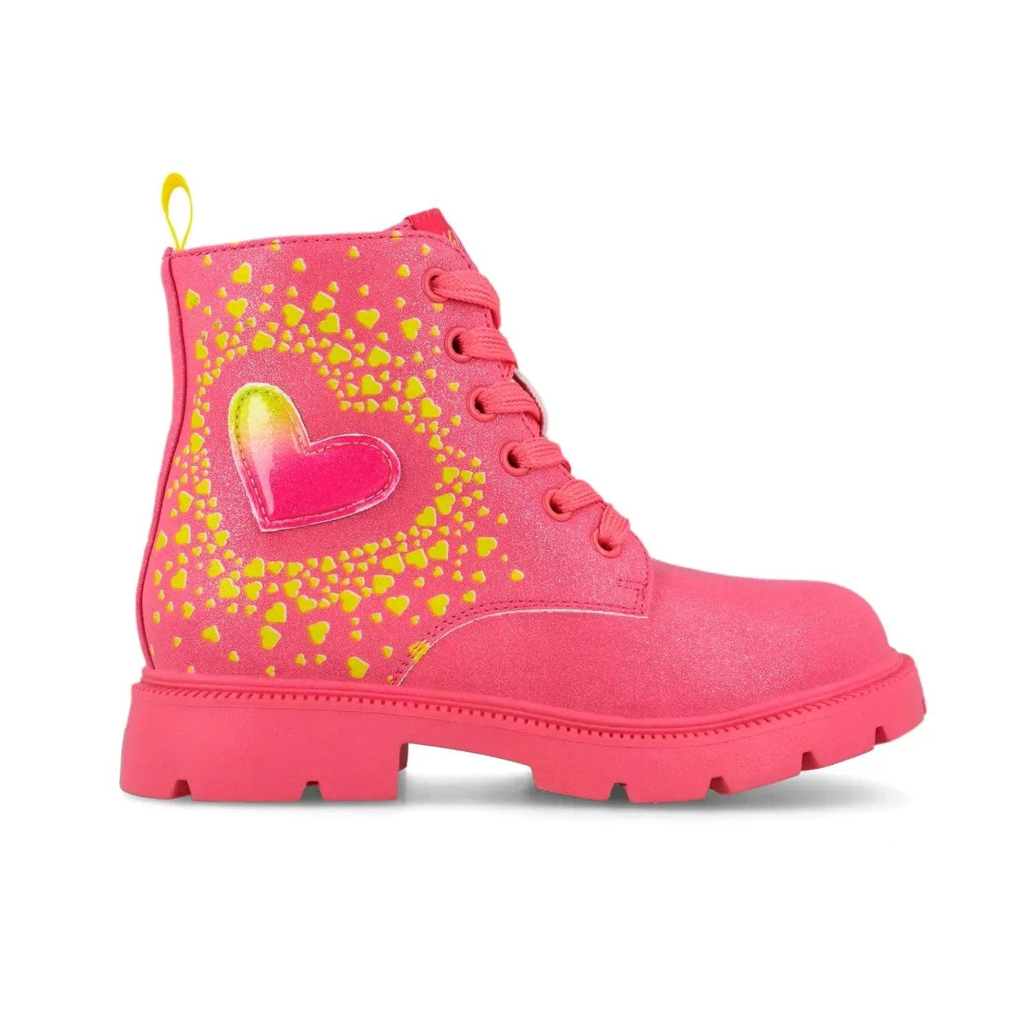 BOTA CORAZONES FUCSIA - Image 4
