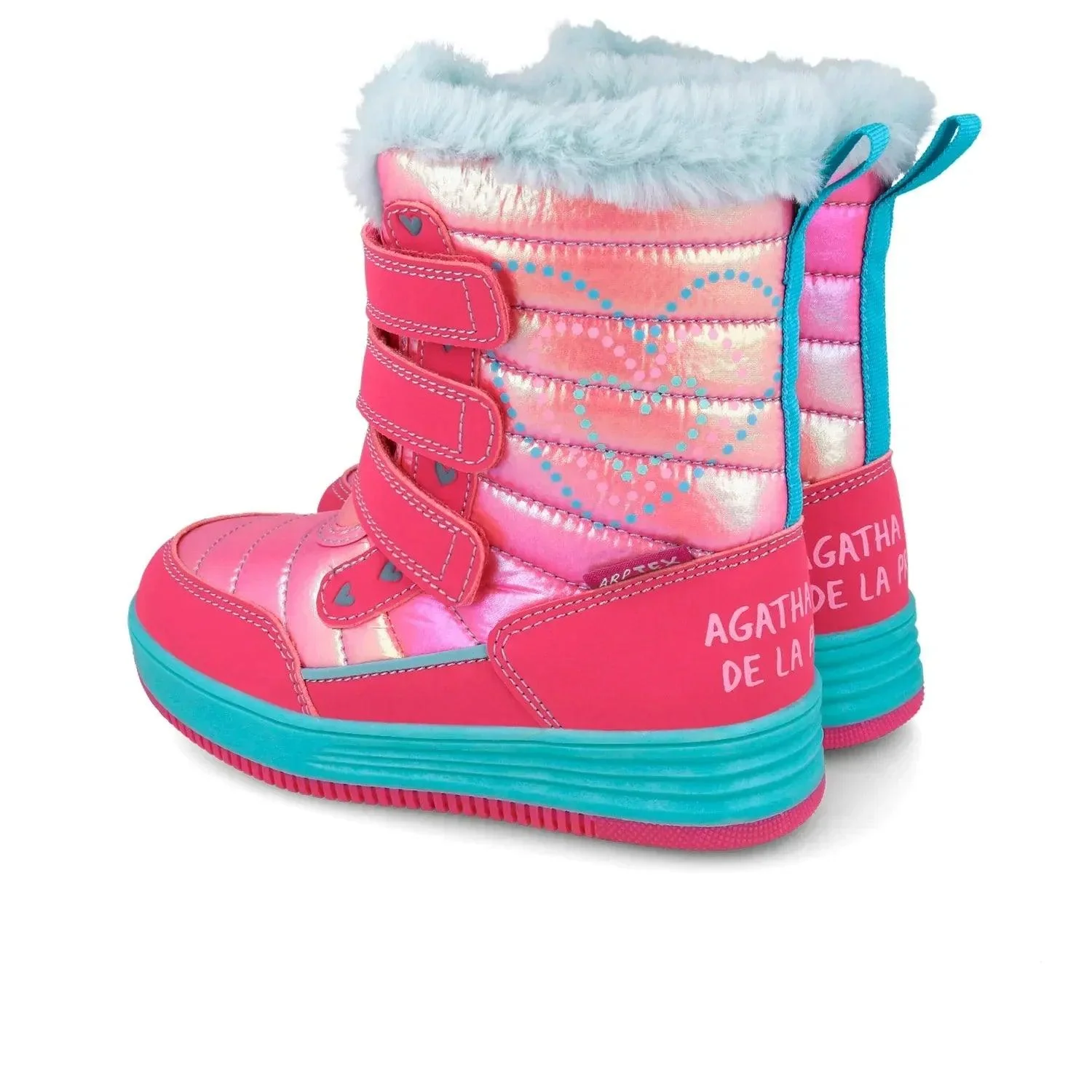 BOTA FUCSIA APRESKI CORAZONES - Image 2