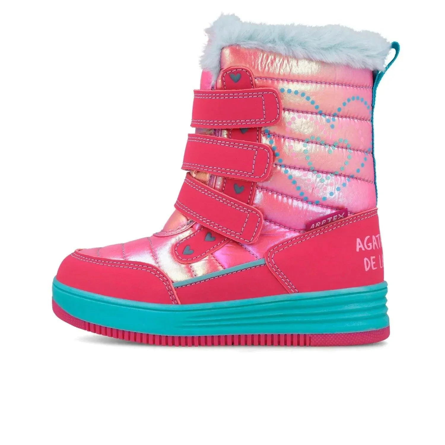 BOTA FUCSIA APRESKI CORAZONES - Image 4