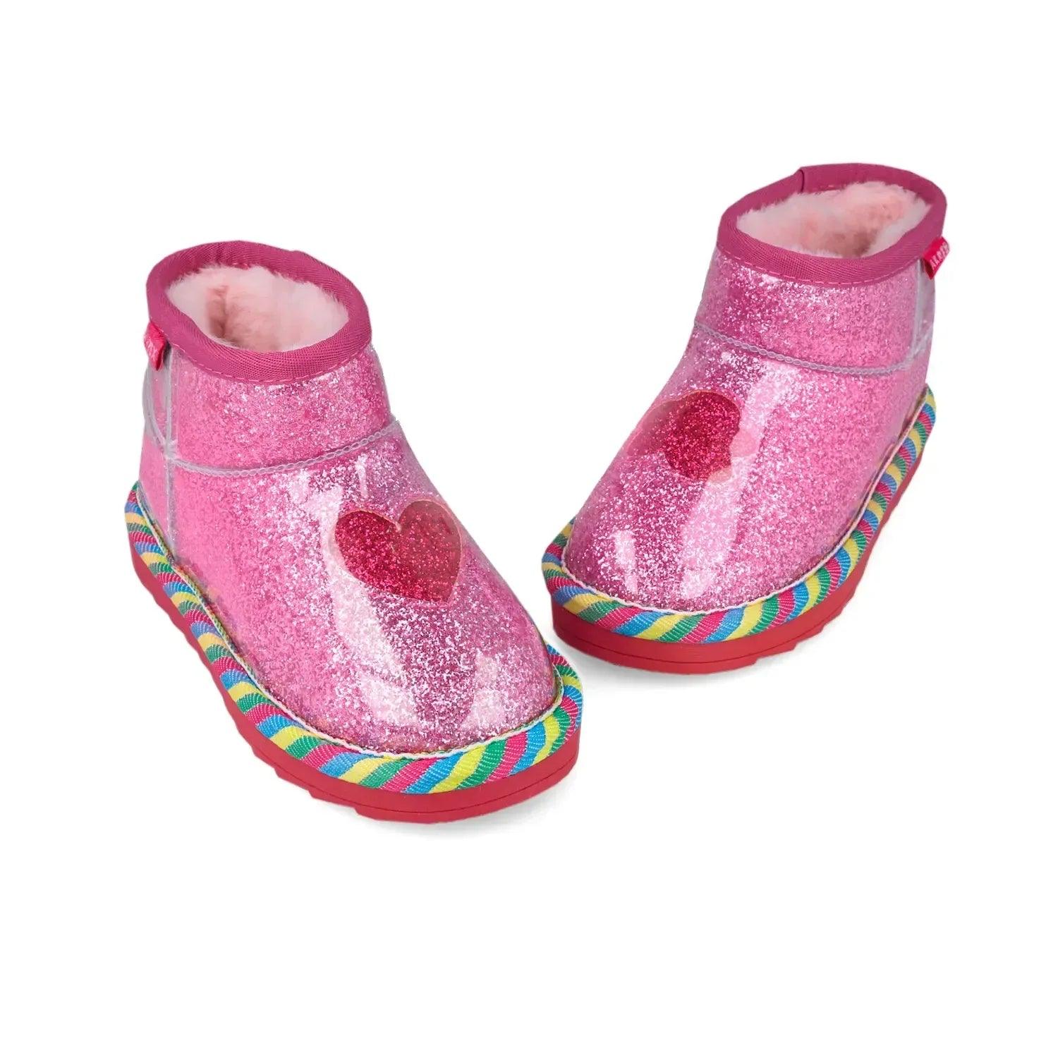 BOTIN TWINS FUCSIA CORAZON NUBE - Image 2