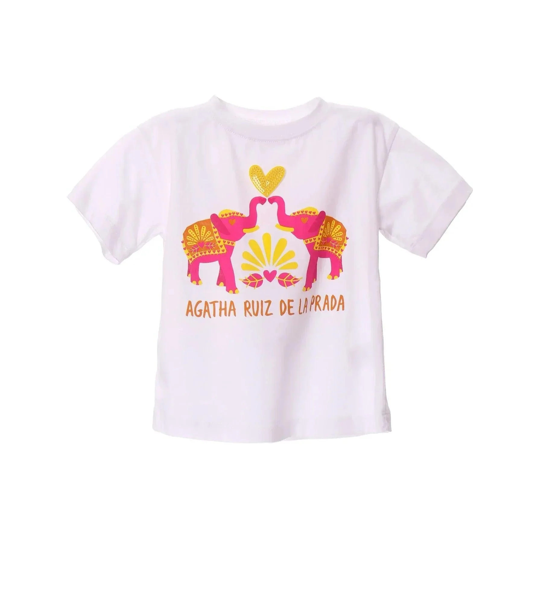 CAMISETA BLANCA ELEFANTES