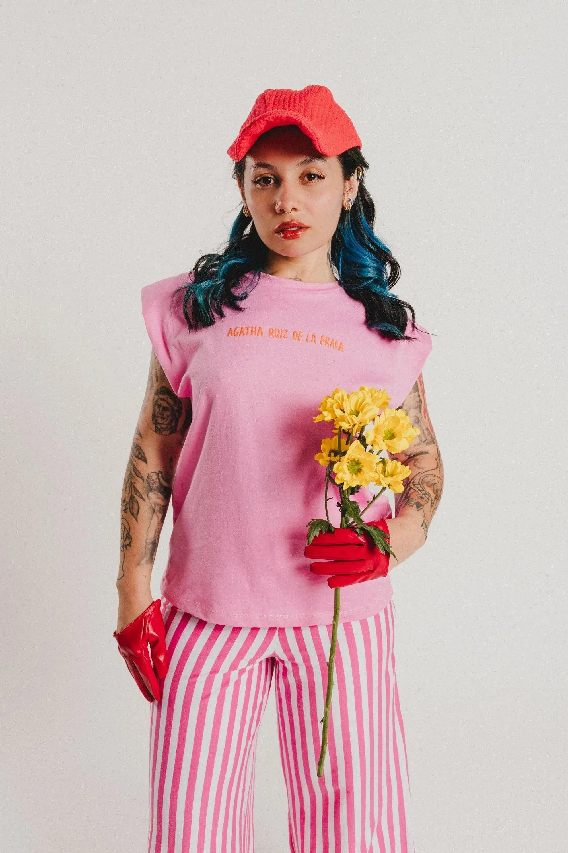 CAMISETA ROSA HOMBRERAS ARP - Image 2