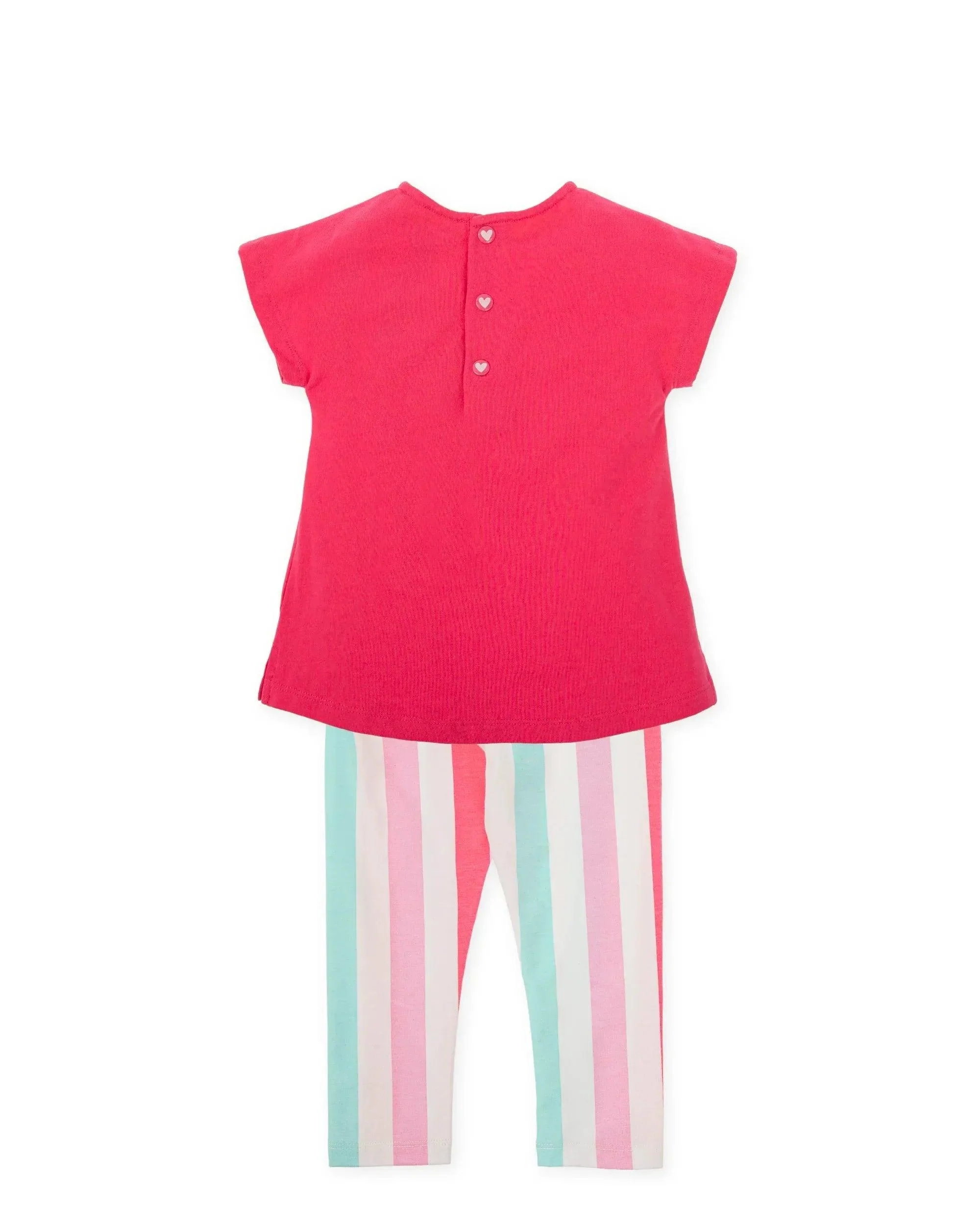 CONJUNTO CAMISETA + LEGGING RAYAS - Image 2