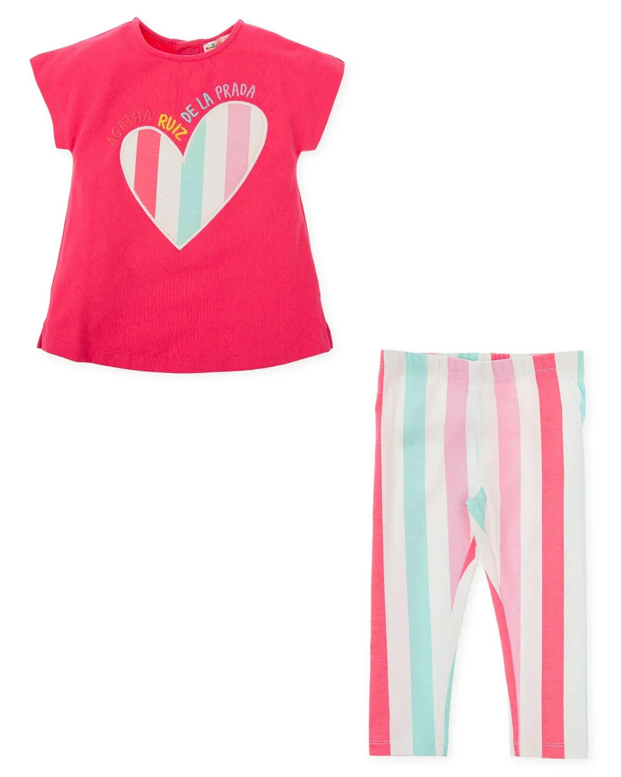 CONJUNTO CAMISETA + LEGGING RAYAS - Image 3