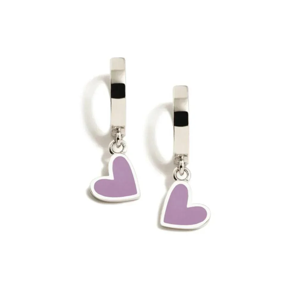 CRIOLLA CORAZONES MALVA HOOP