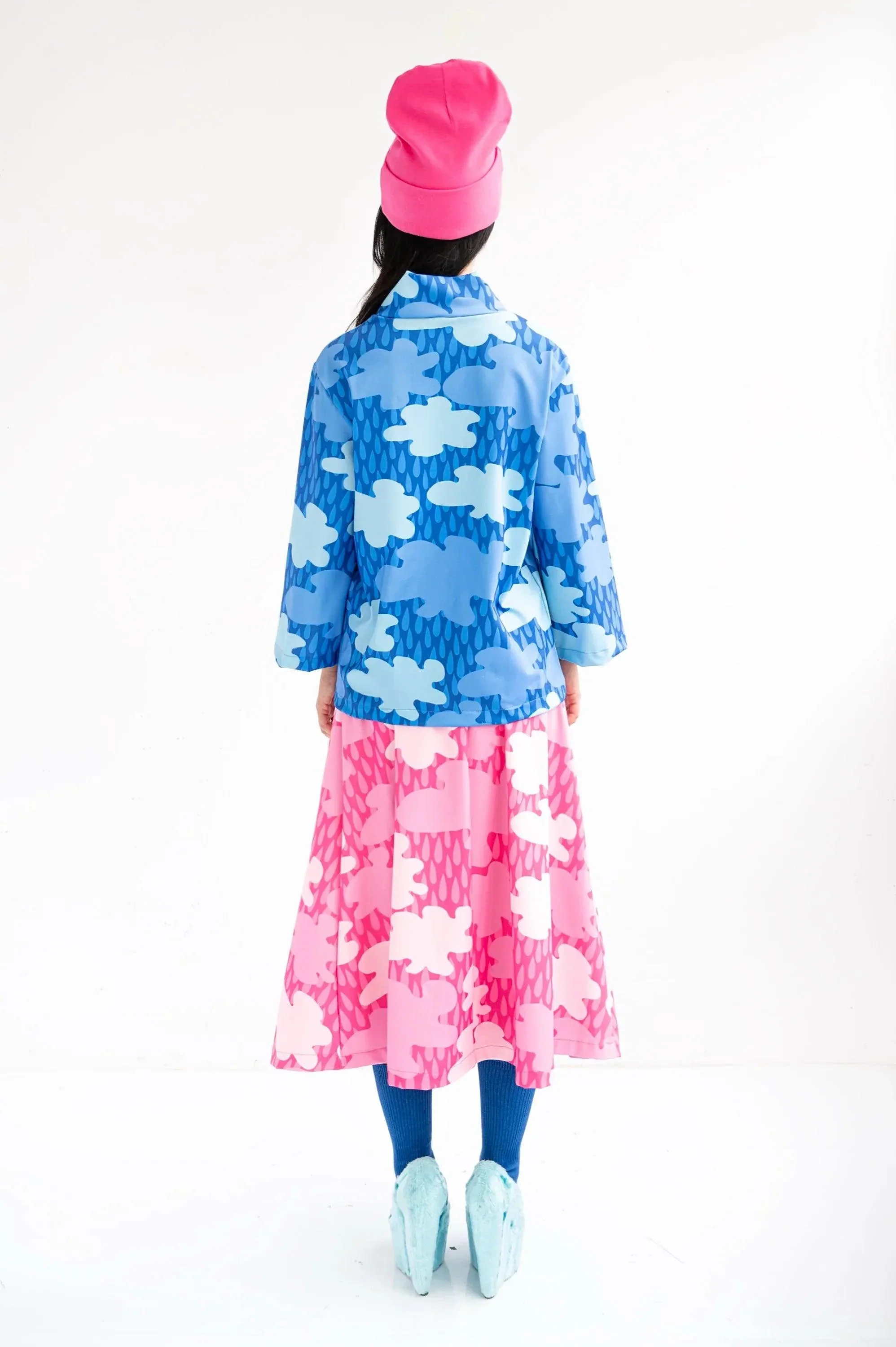 CUERPO ESTAMPADO NUBES AZUL - Image 3