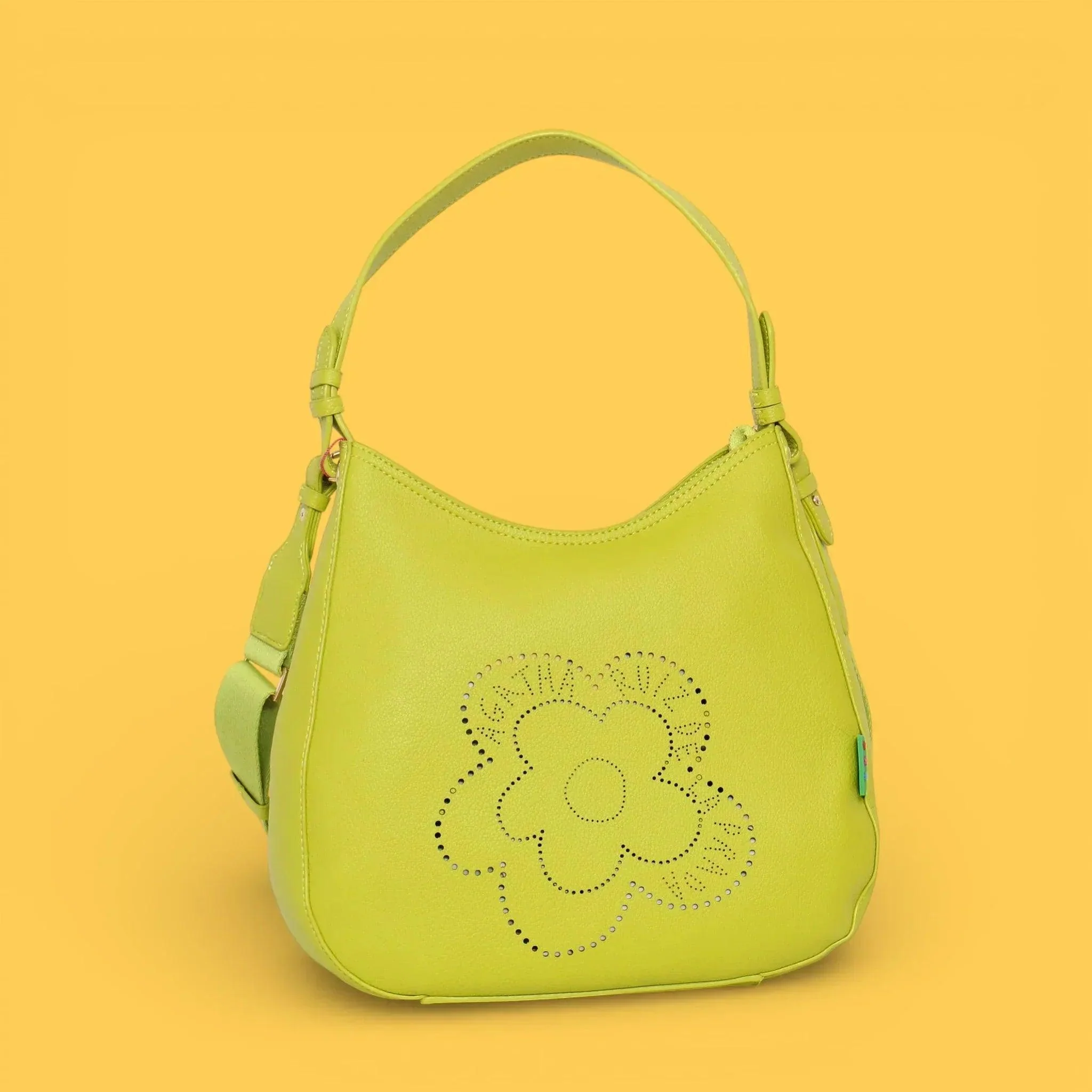 HOBO CALADO FLOR LIMA
