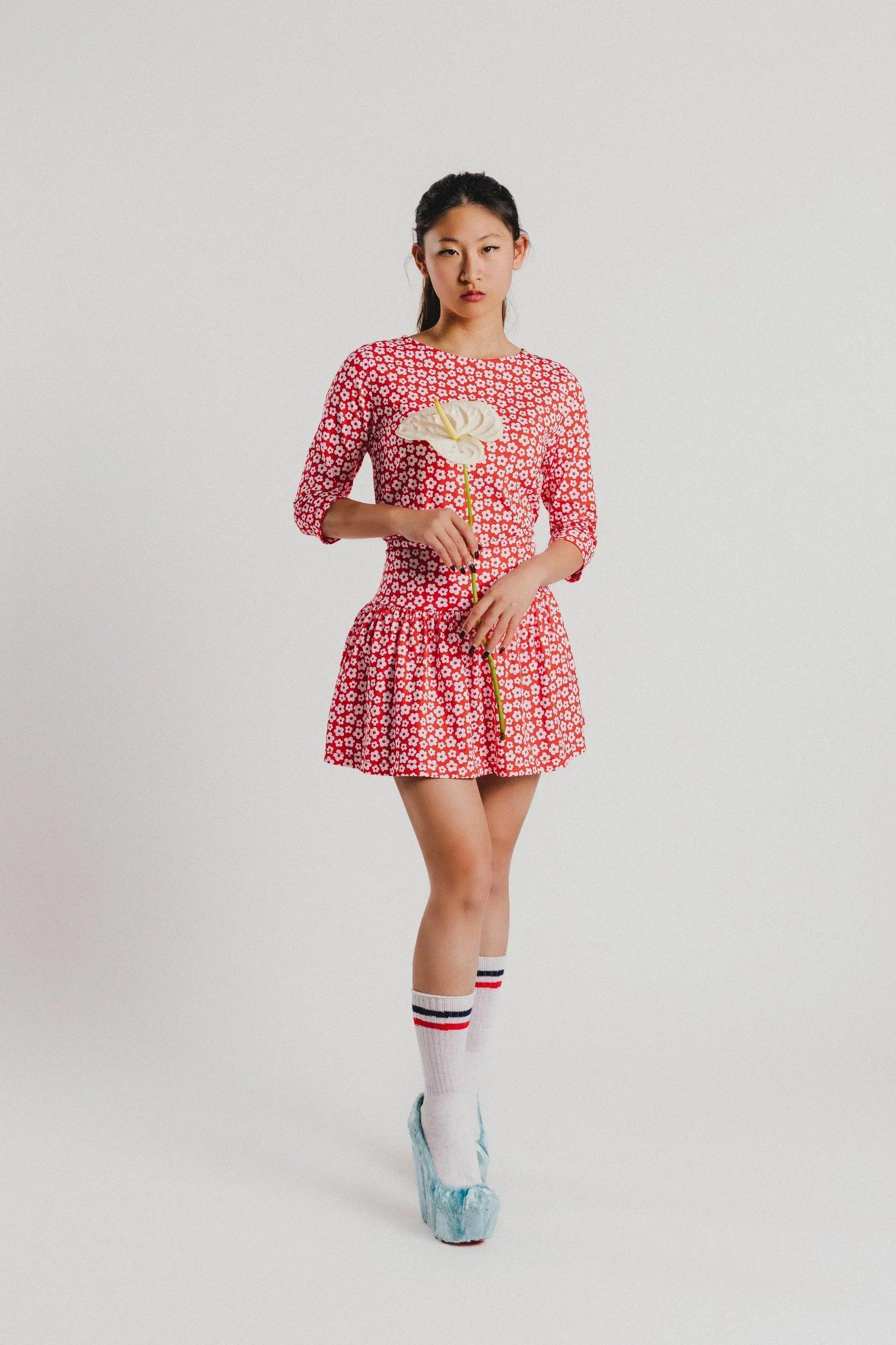MINI FALDA FLORES - Image 2
