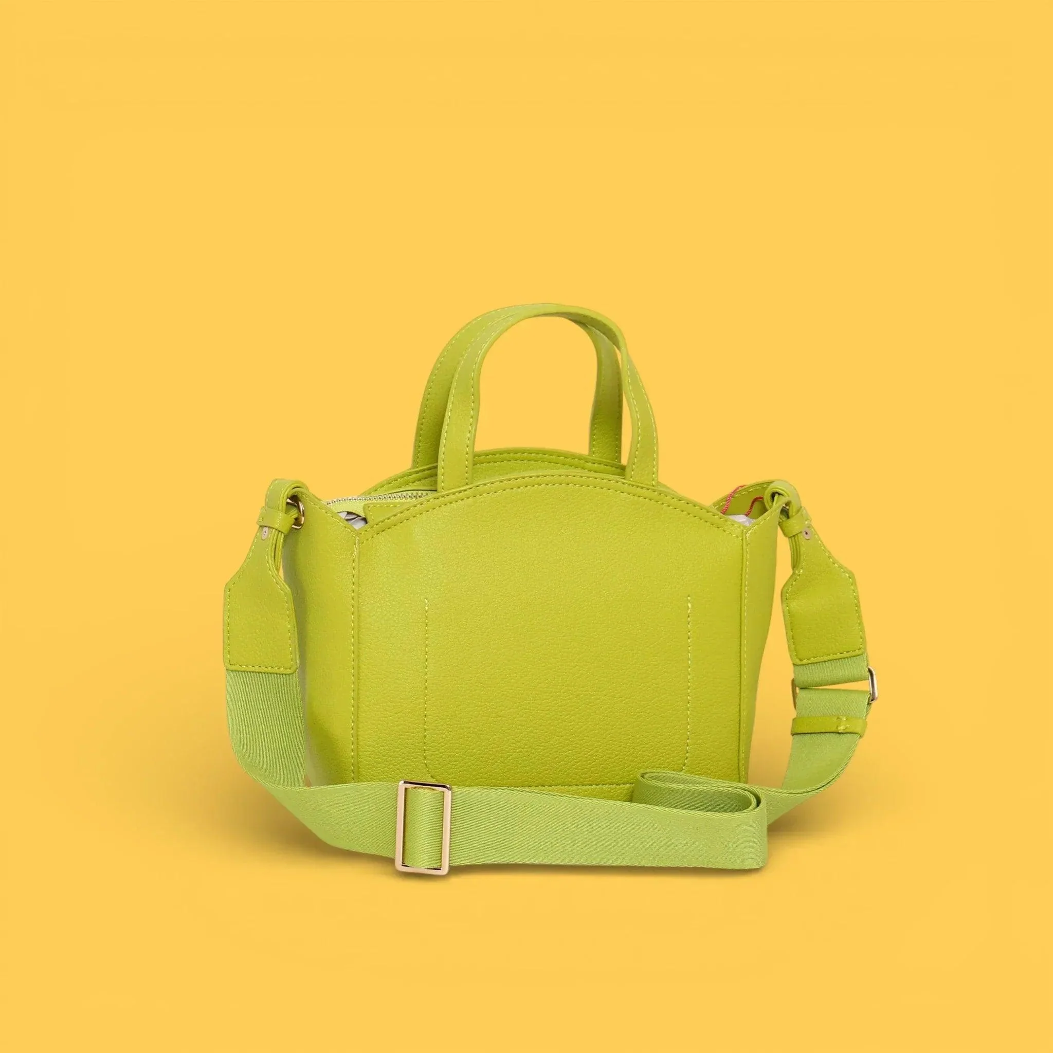 MINI TOTE CALADO FLOR LIMA - Image 3
