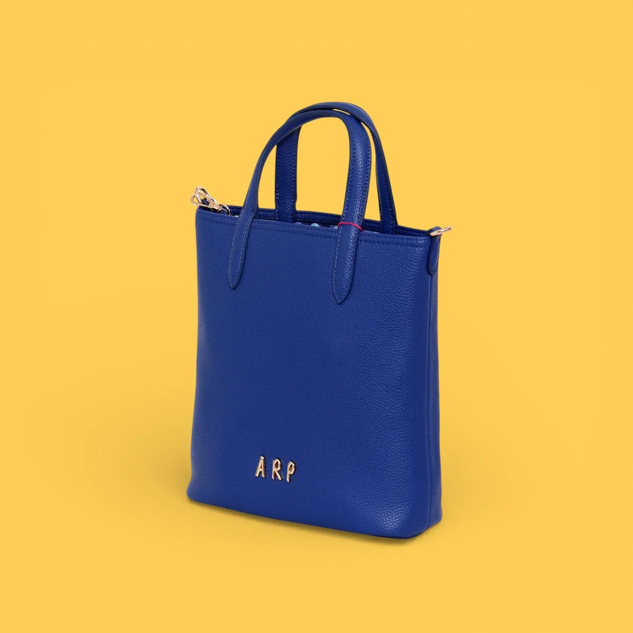 MINI TOTE REVERSIBLE FLORES AZUL - Image 2