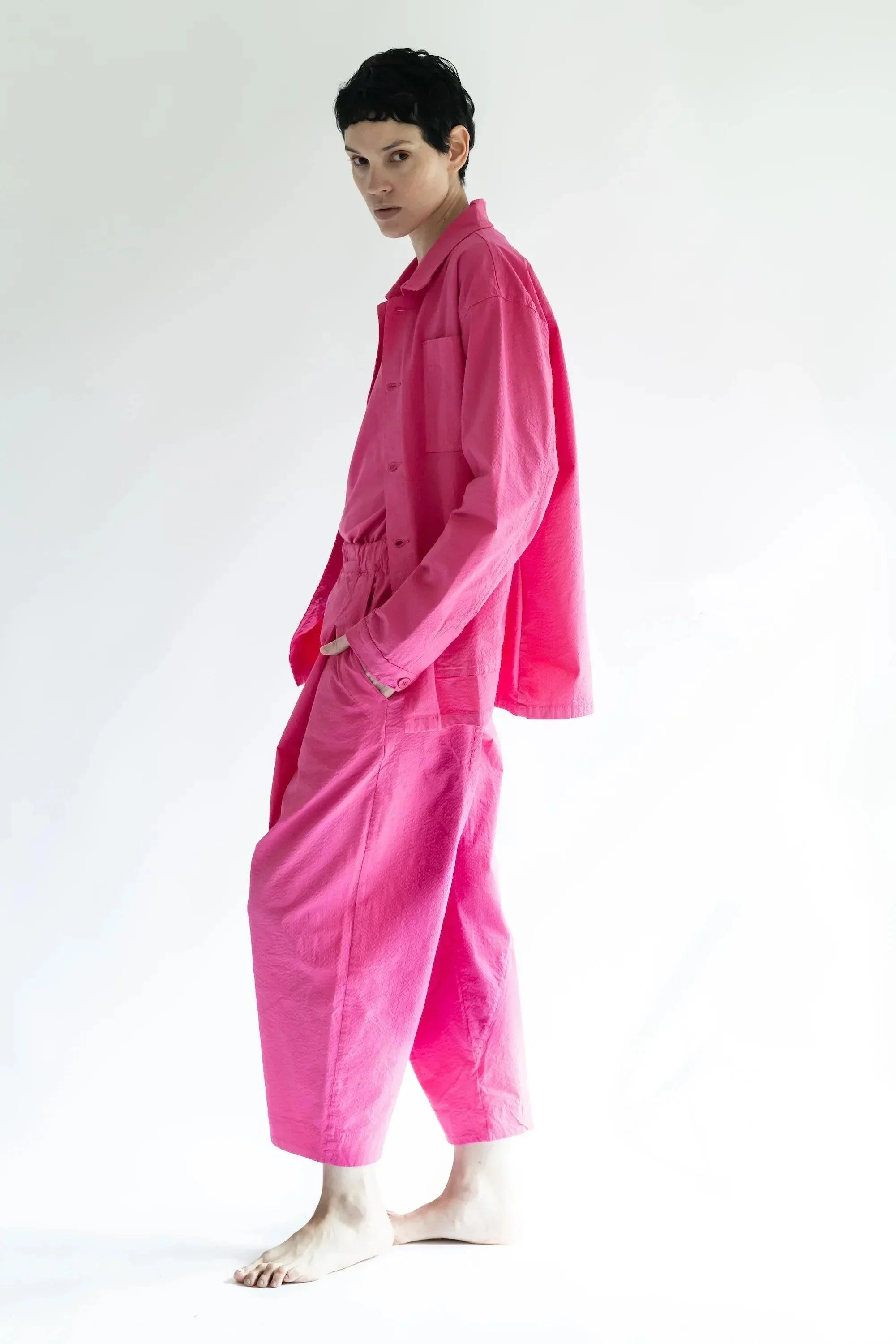 PANTALON CATWALK AGATHA X COLORS FUCSIA - Image 3