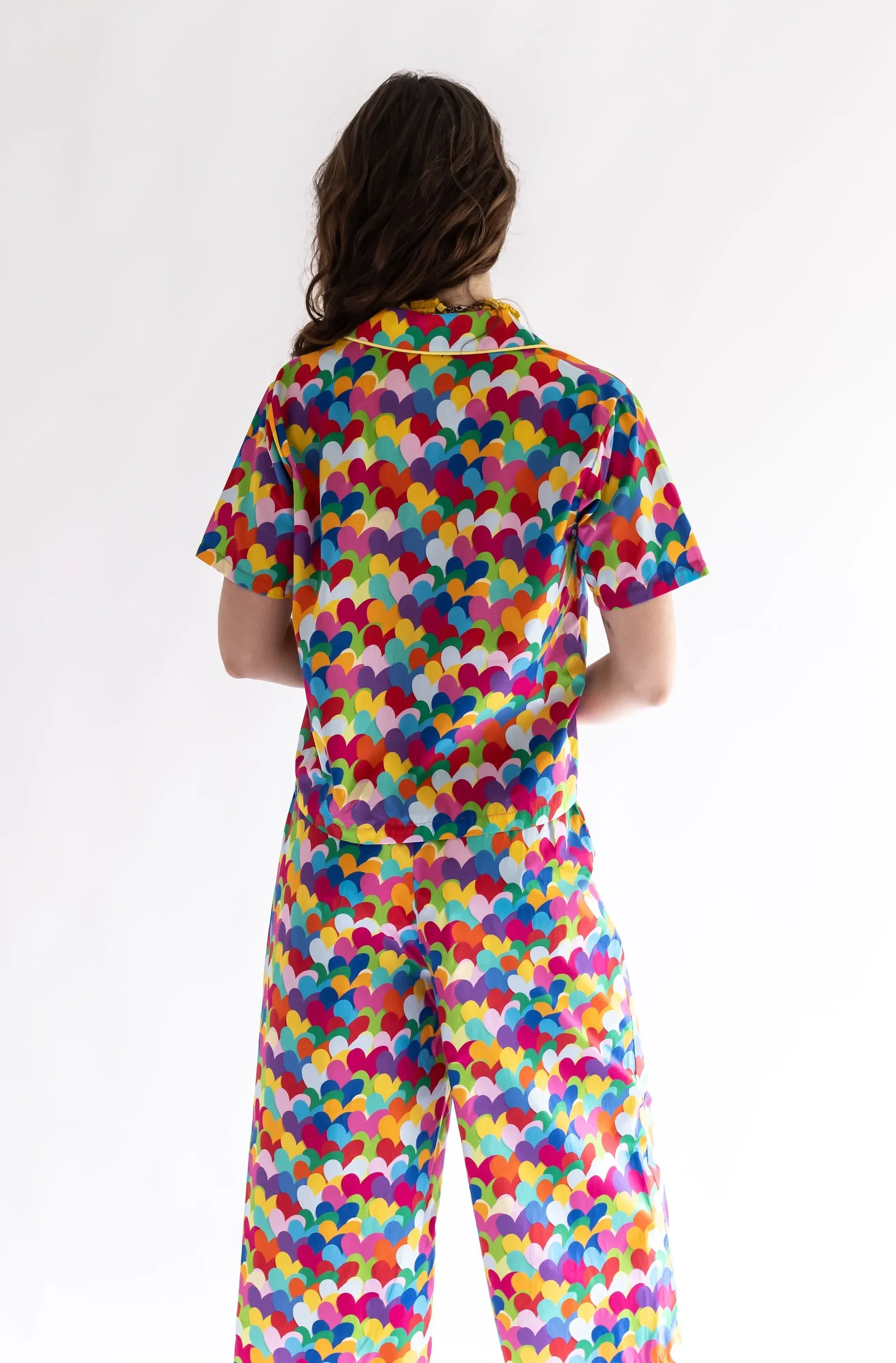 PANTALON CORAZONES MULTICOLOR CULLOTE - Image 3