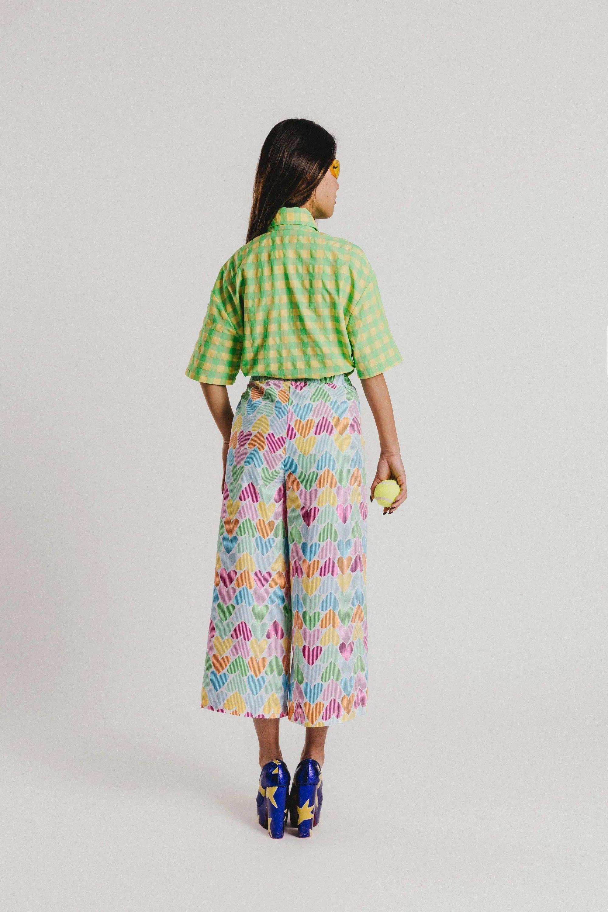 PANTALON CULOTTE MULTICOLOR - Image 2