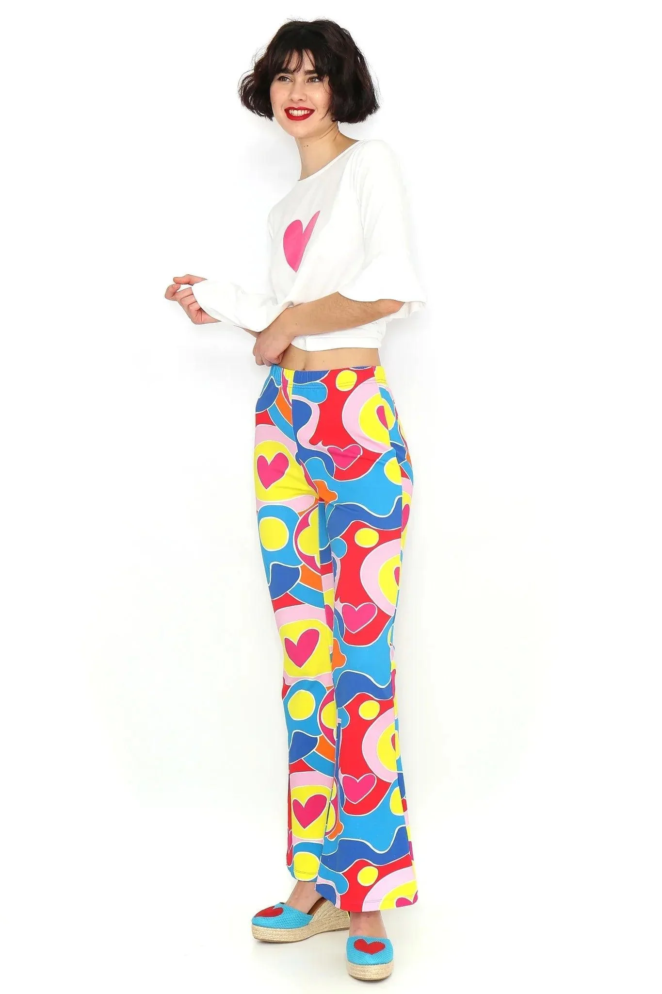 PANTALON MULTICOLOR FLARE - Image 2