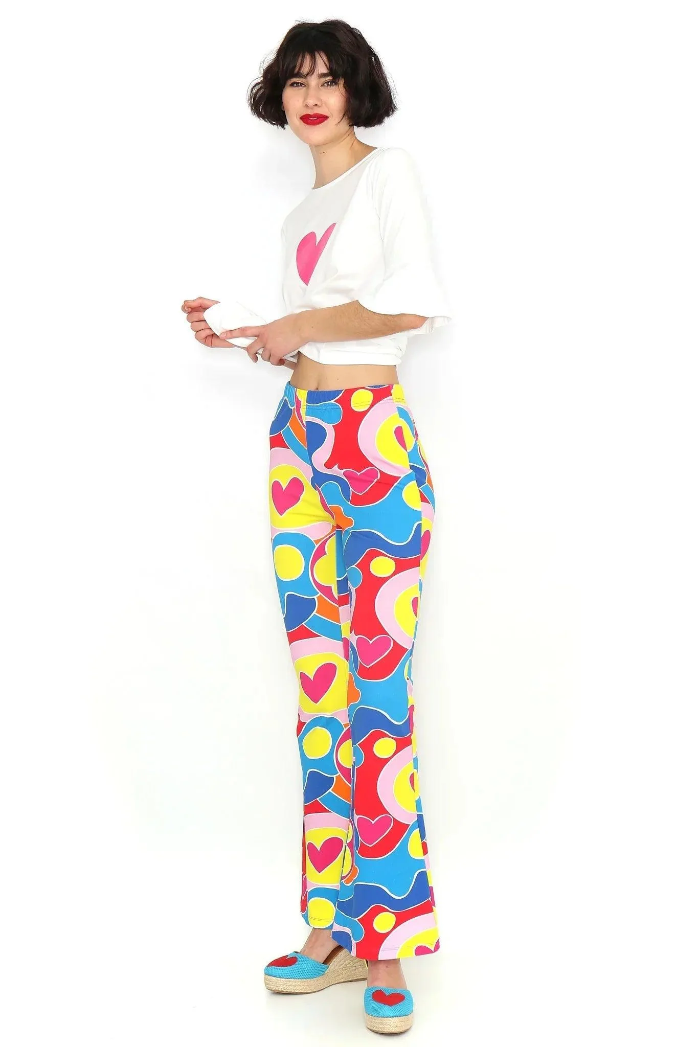 PANTALON MULTICOLOR FLARE - Image 3