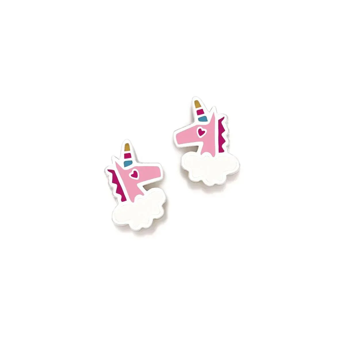 PENDIENTE UNICORNIO FUCSIA