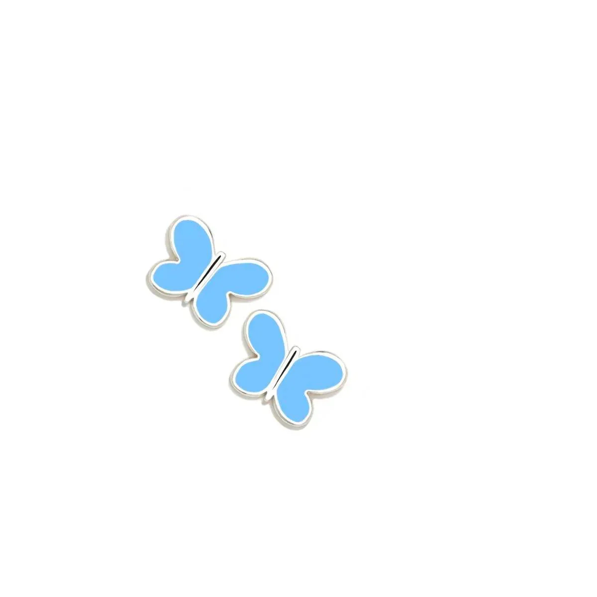 PENDIENTES AZUL MARIPOSA