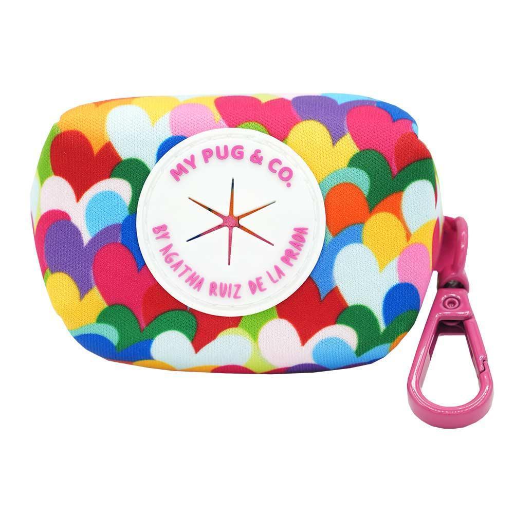 PORTA BOLSAS CORAZONES POP