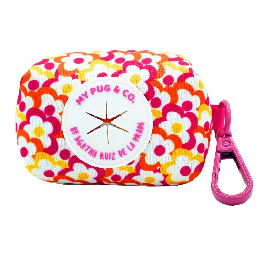 PORTA BOLSAS FLORES POP