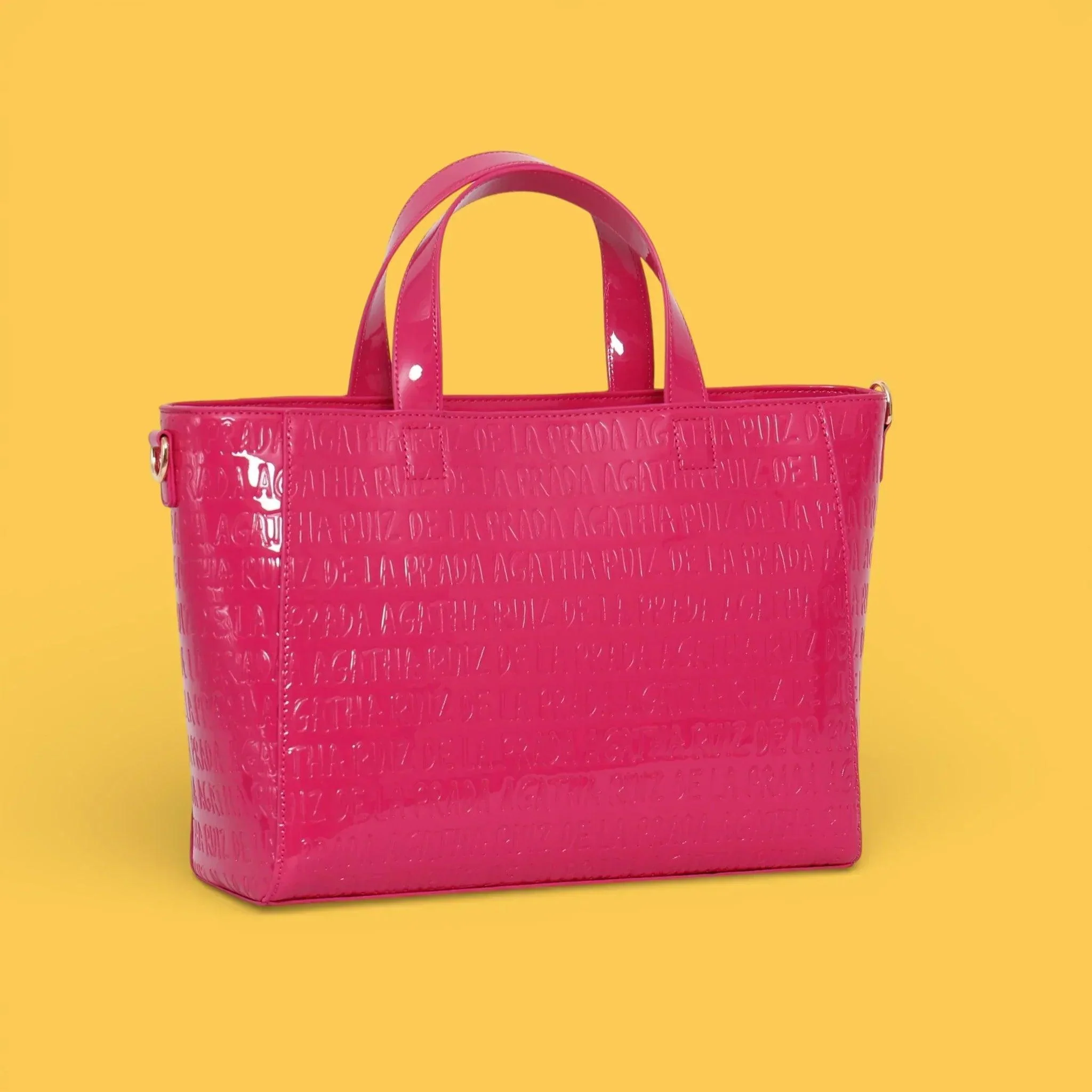 SHOPPER CHAROL LOGO FUCSIA - Image 3
