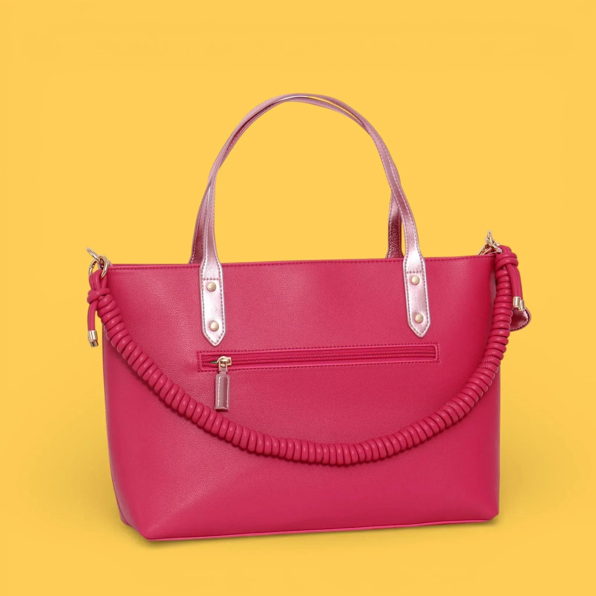 SHOPPER CORDON LOVE ROSA - Image 3