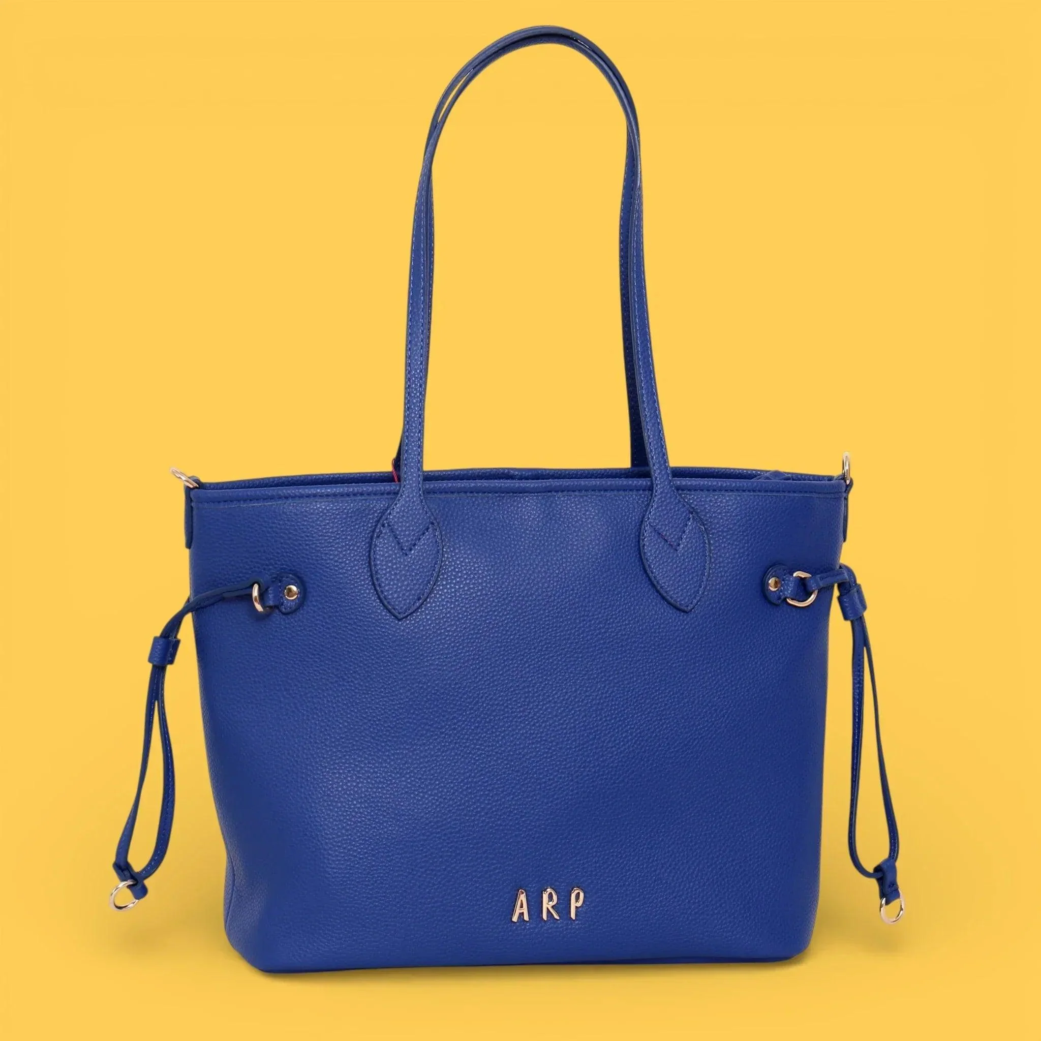 SHOPPER REVERSIBLE FLORES AZUL