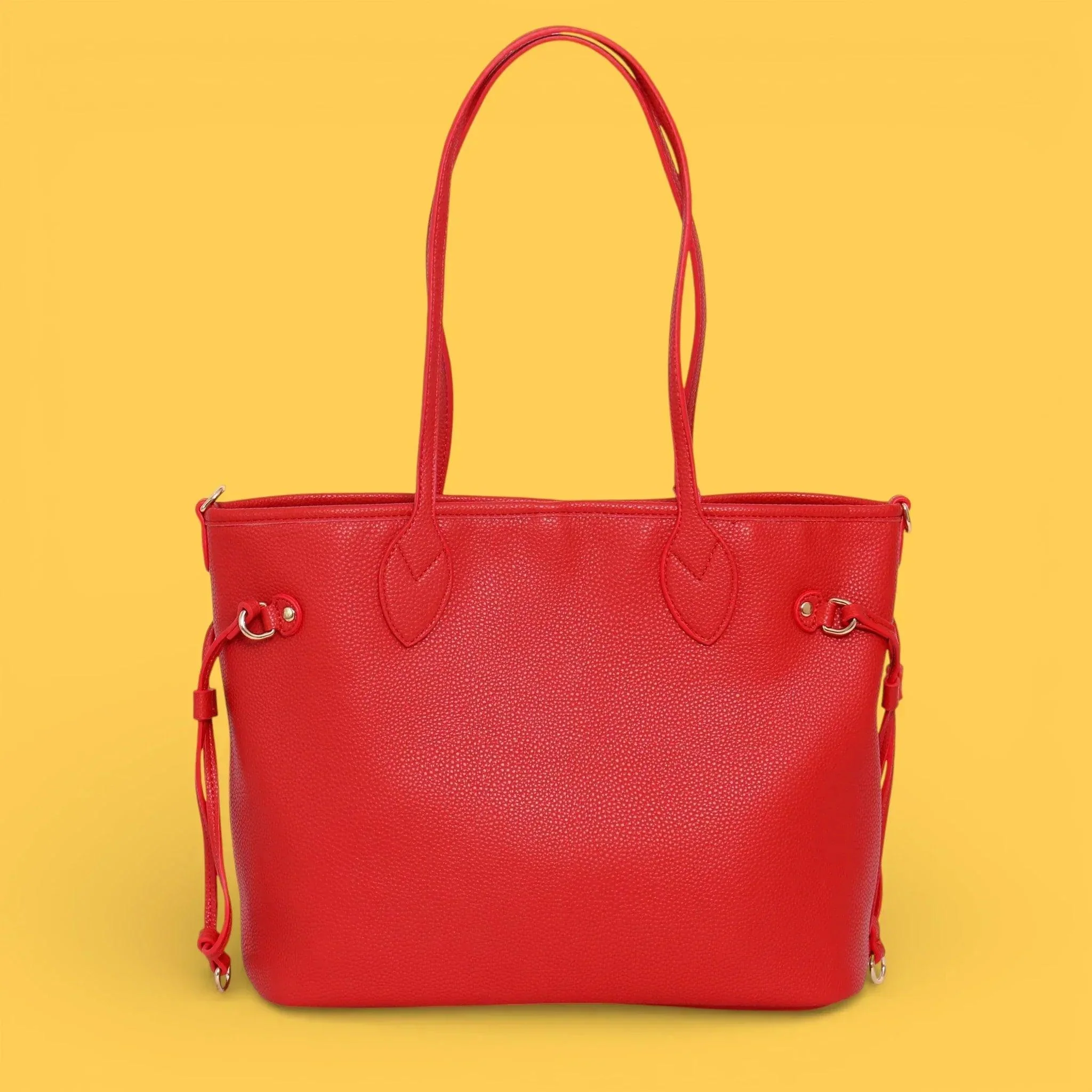 SHOPPER REVERSIBLE FLORES ROJO - Image 3