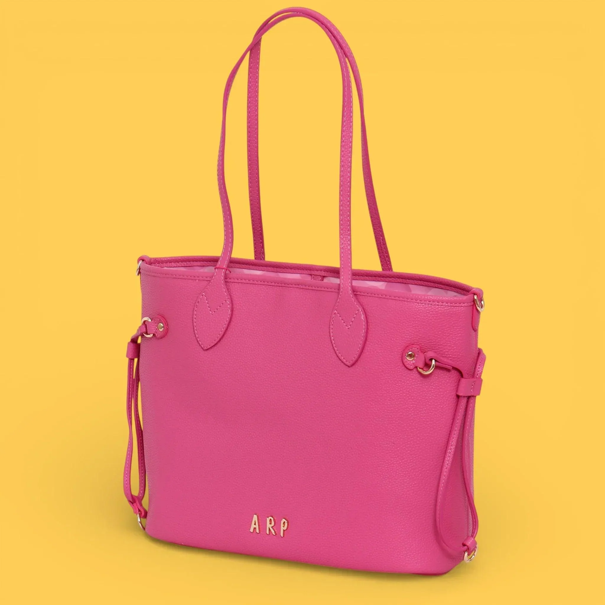 SHOPPER REVERSIBLE FLORES ROSA - Image 2