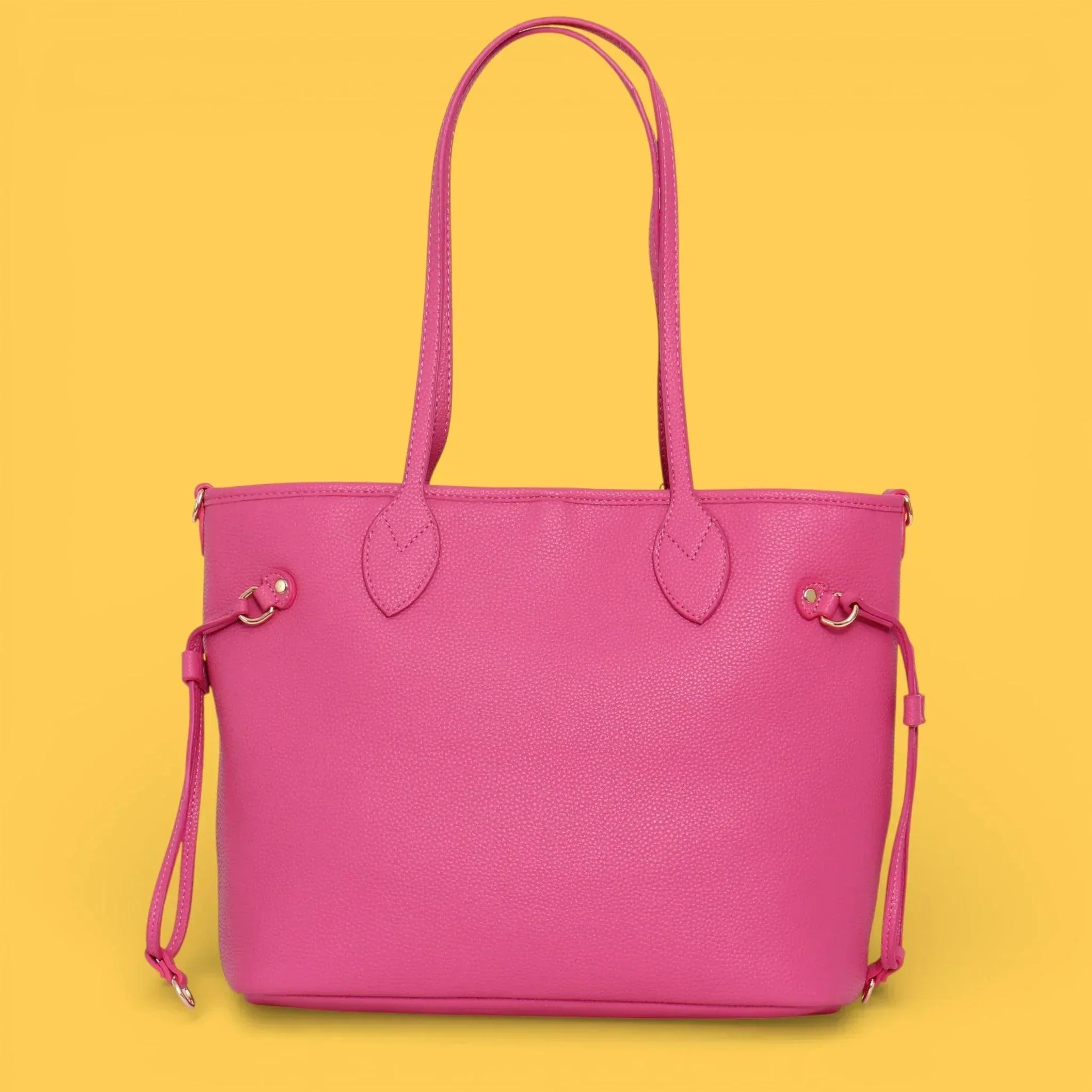 SHOPPER REVERSIBLE FLORES ROSA - Image 3