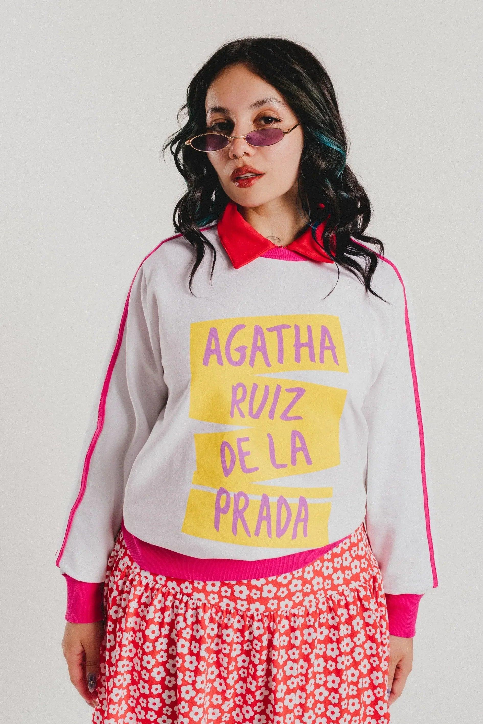SUDADERA BLANCA ETIQUETAS ARP - Image 6