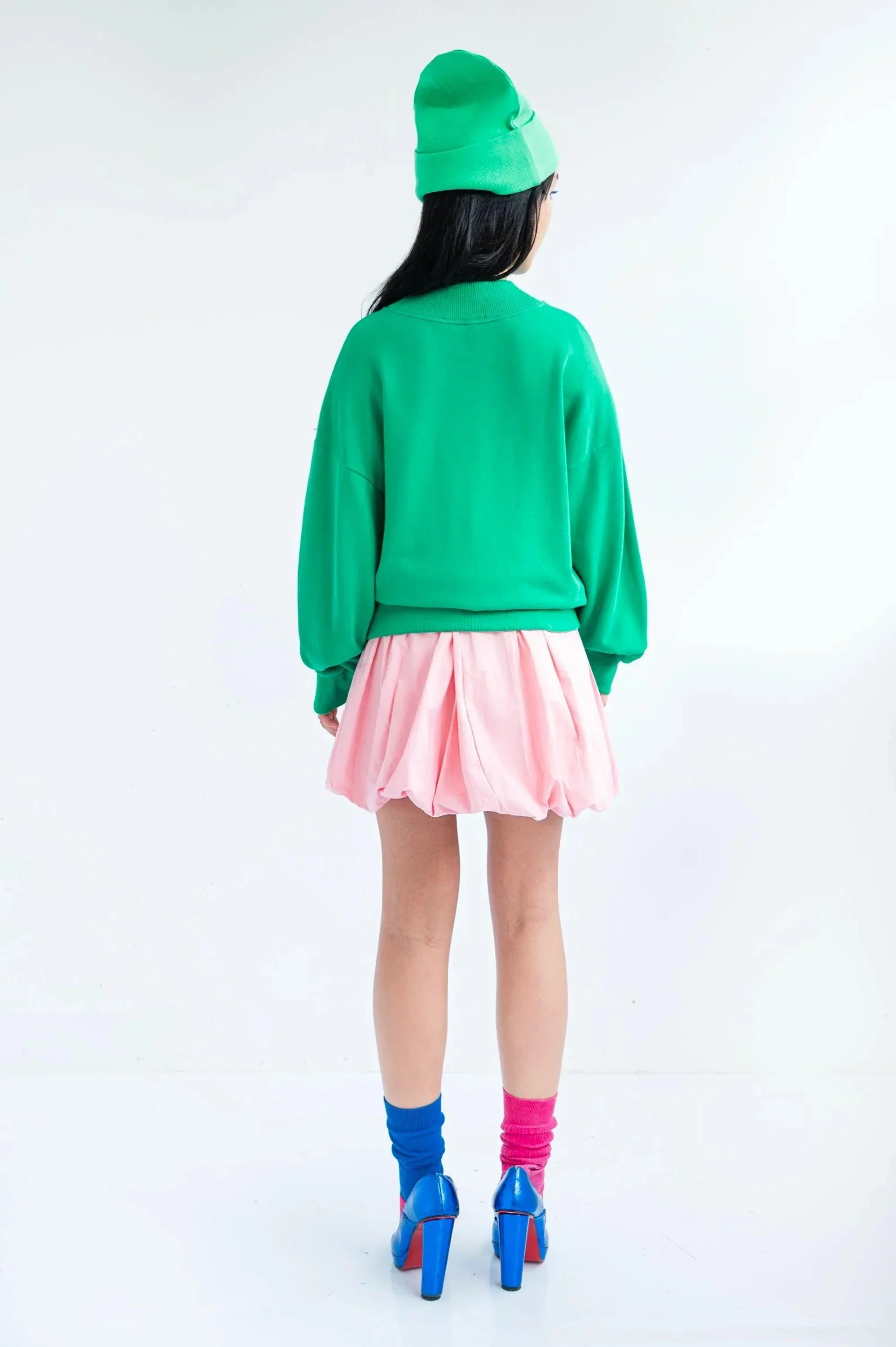 SUDADERA VERDE ROMBOS - Image 3