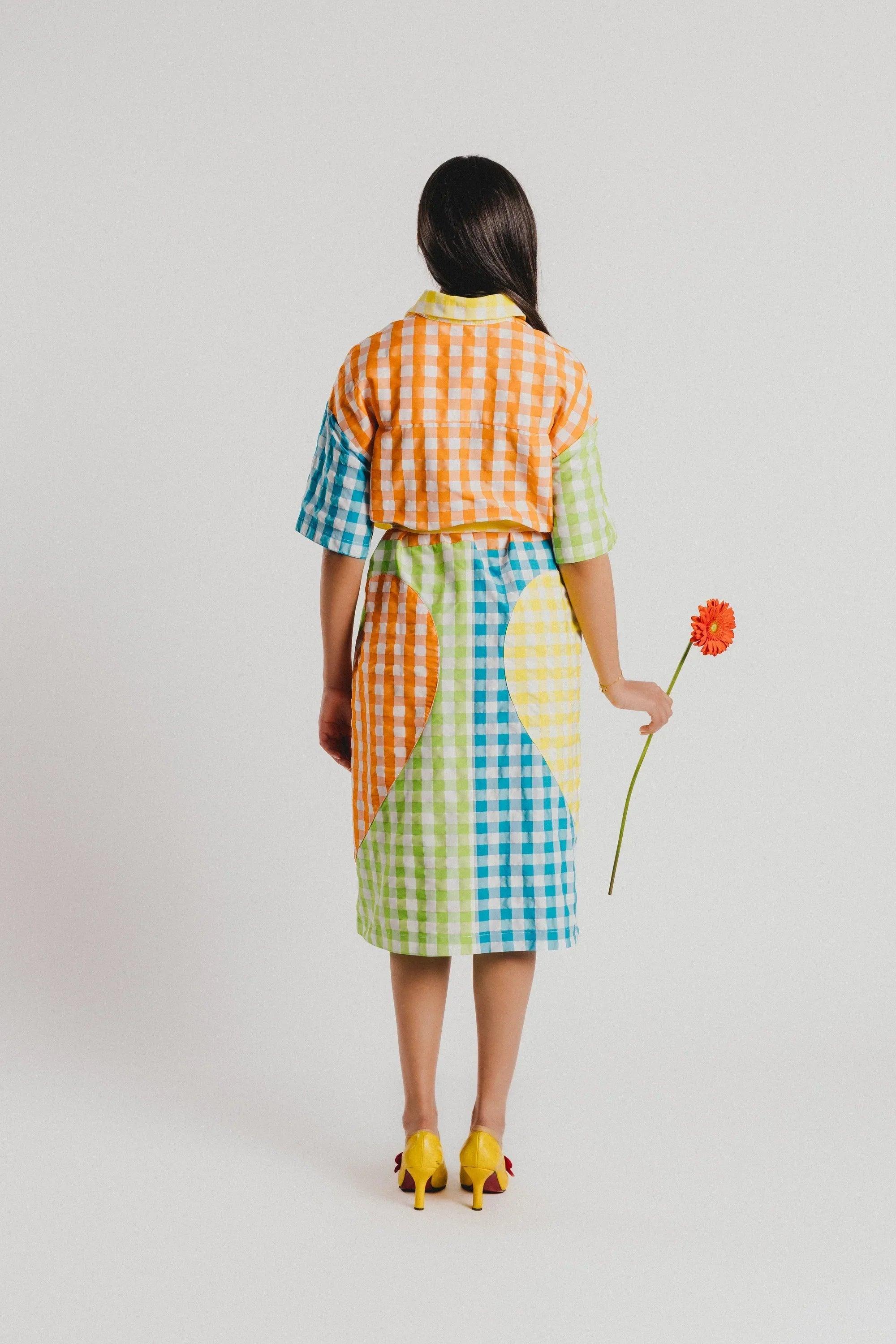 VESTIDO VICHY COLORES - Image 6